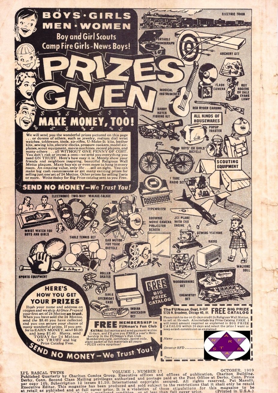 Read online Li'l Rascal Twins comic -  Issue #17 - 2