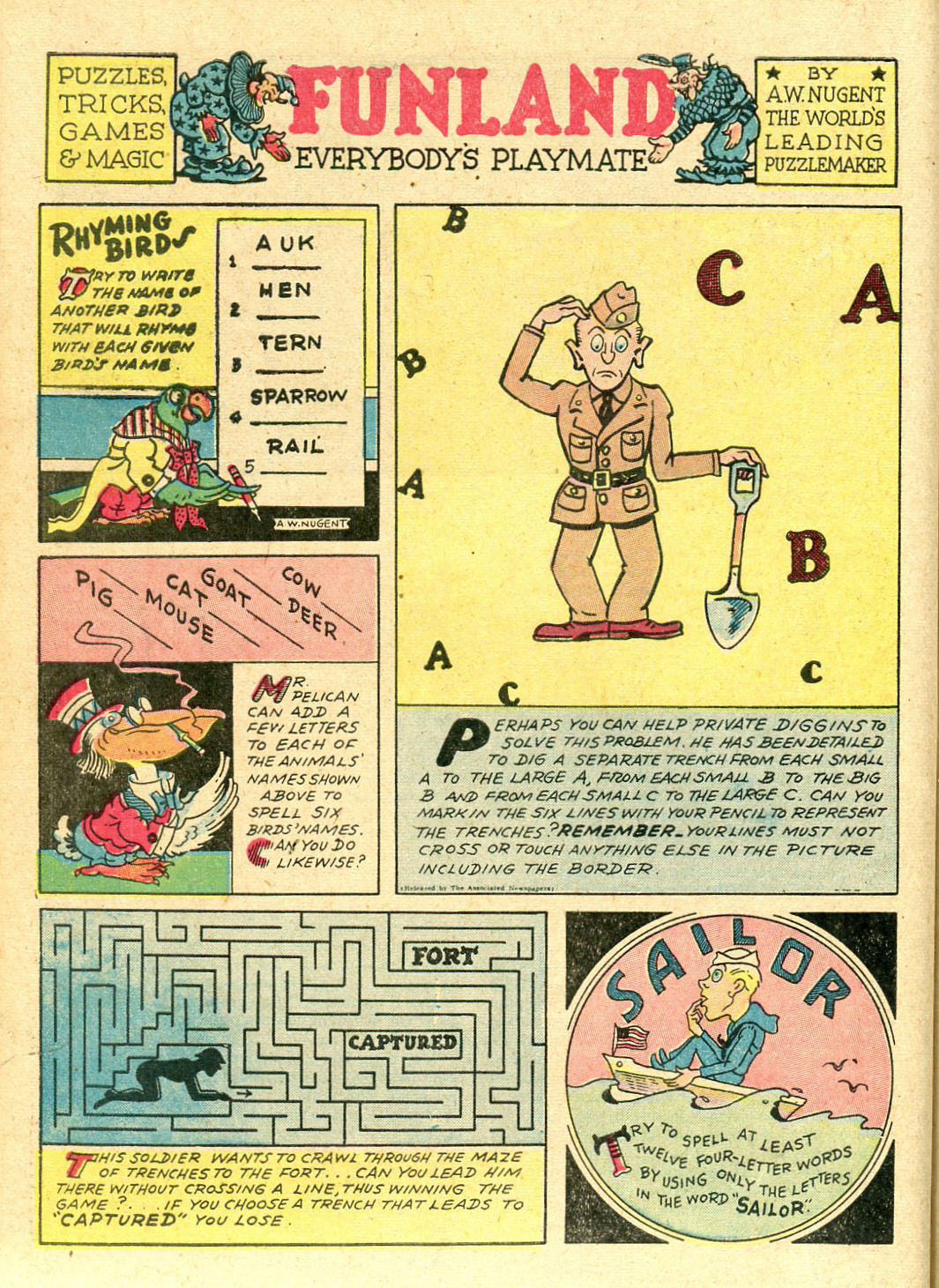 Read online Famous Funnies comic -  Issue #115 - 50