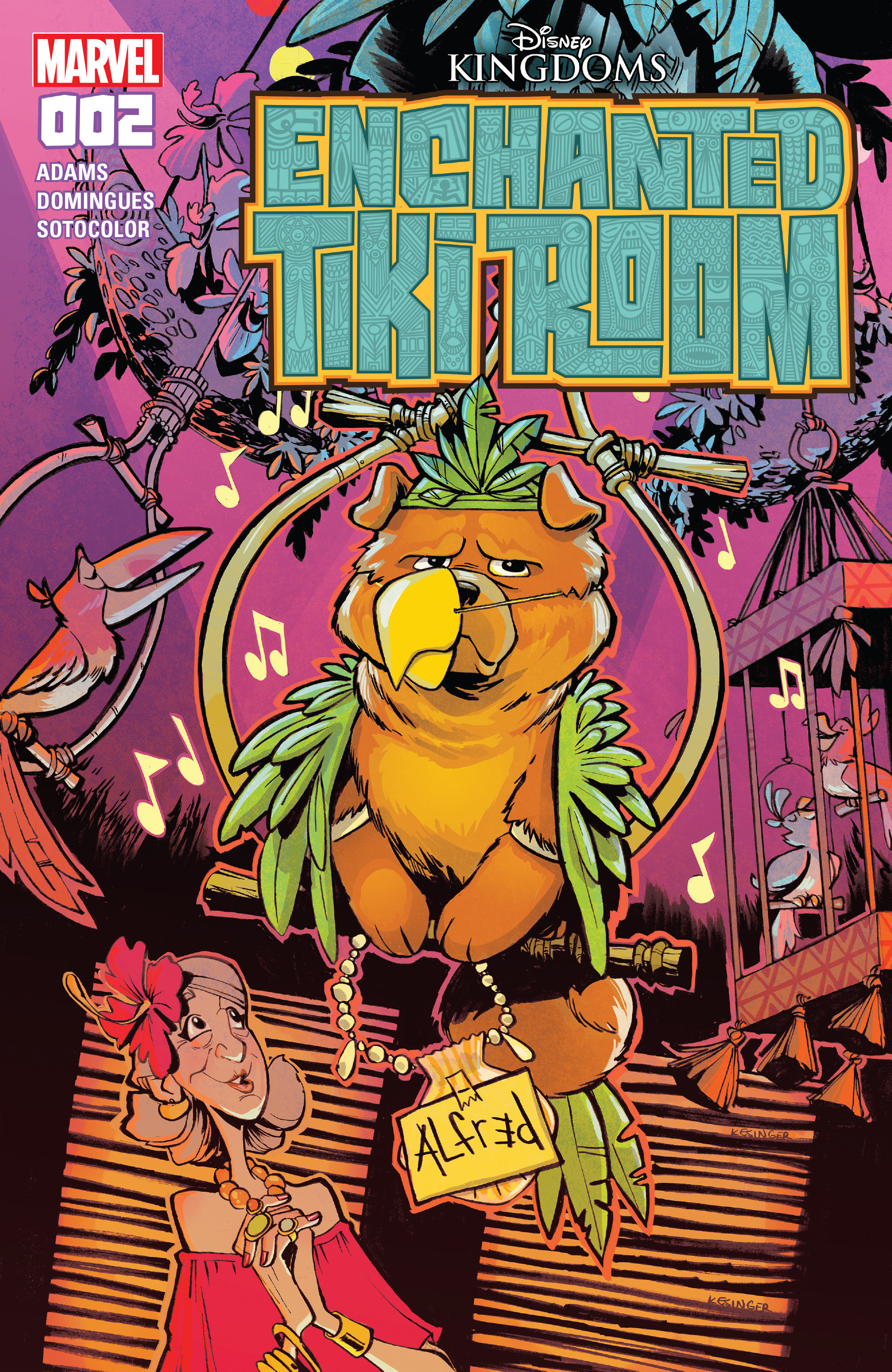 Read online Enchanted Tiki Room comic -  Issue #2 - 1