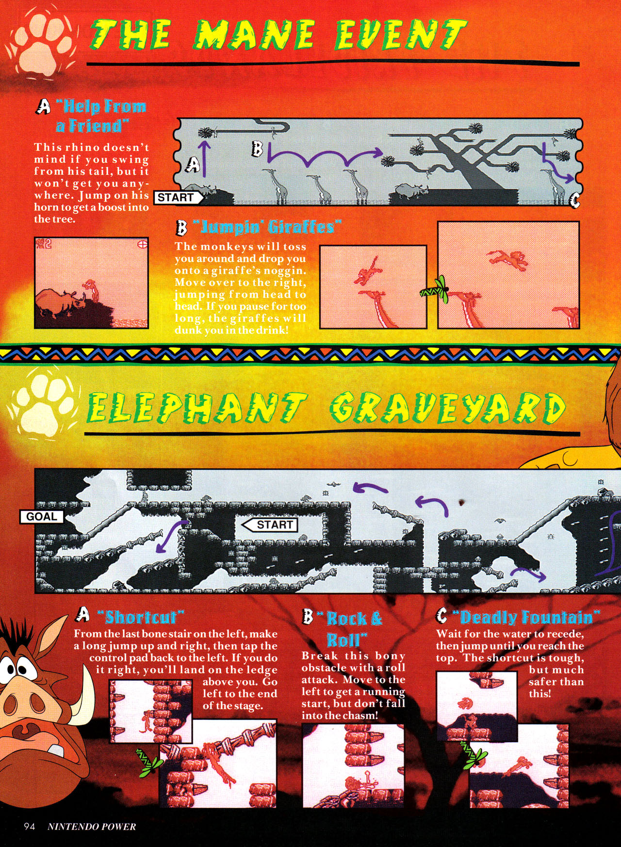 Read online Nintendo Power comic -  Issue #71 - 101