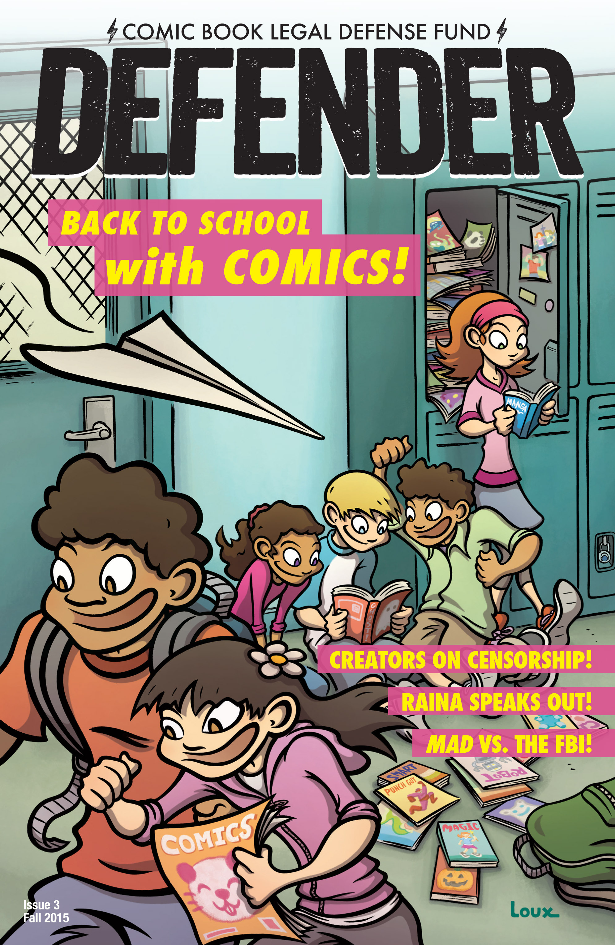 Read online CBLDF Defender comic -  Issue #3 - 1