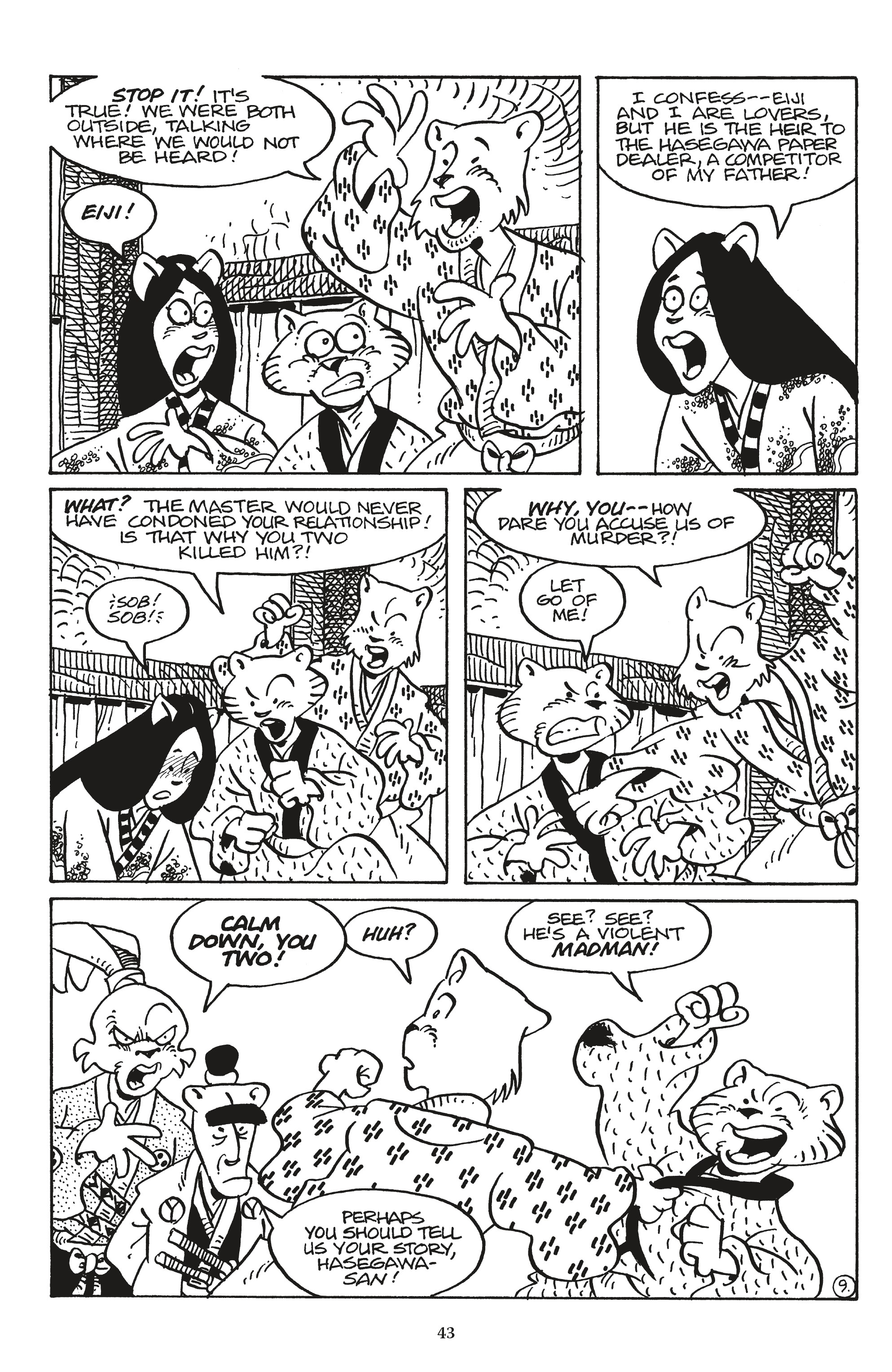 Read online The Usagi Yojimbo Saga comic -  Issue # TPB 8 (Part 1) - 43