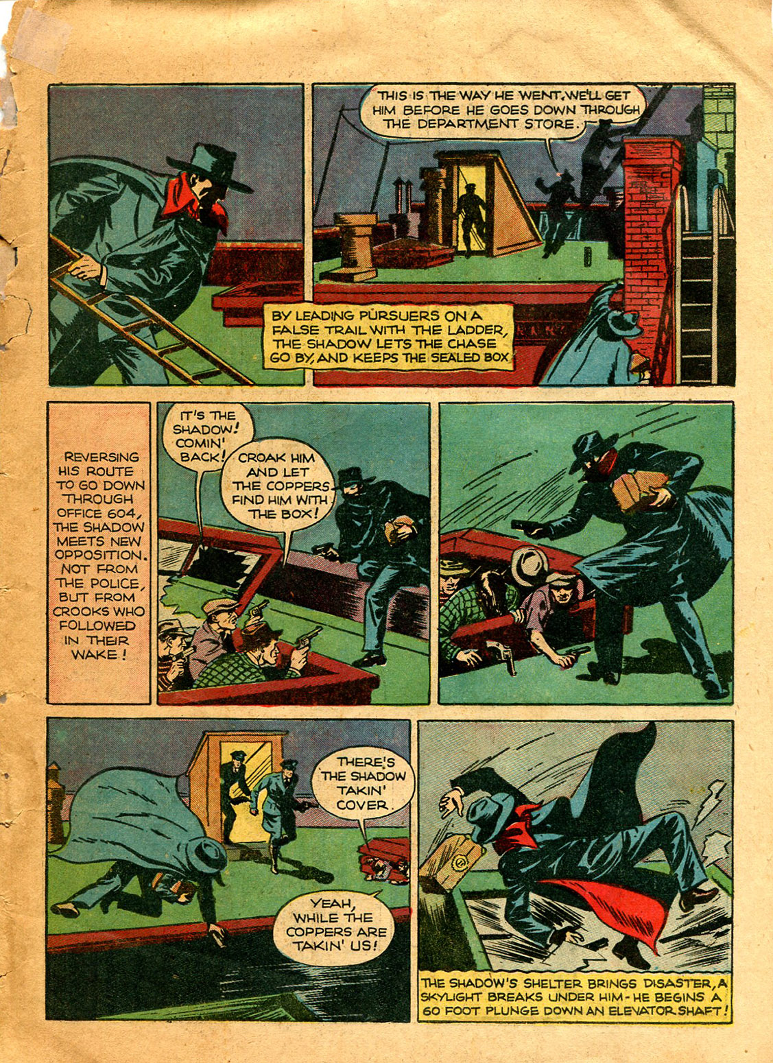 Read online Shadow Comics comic -  Issue #9 - 11