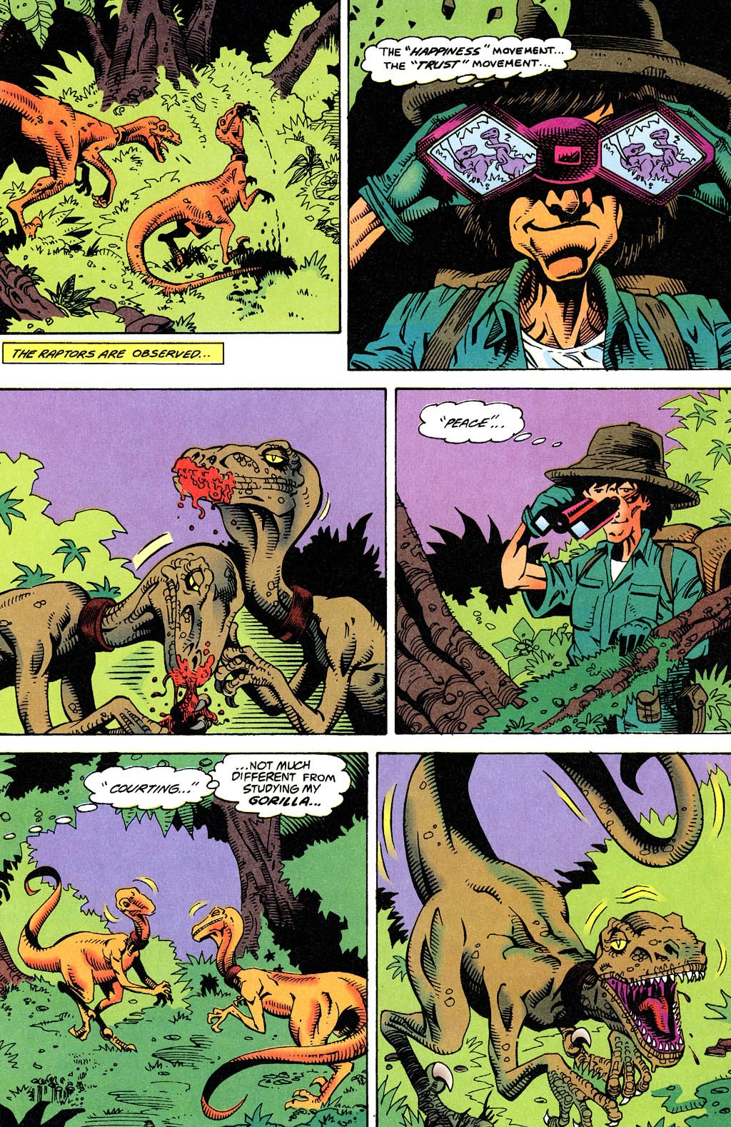 Read online Jurassic Park: Raptors Hijack comic -  Issue #1 - 16