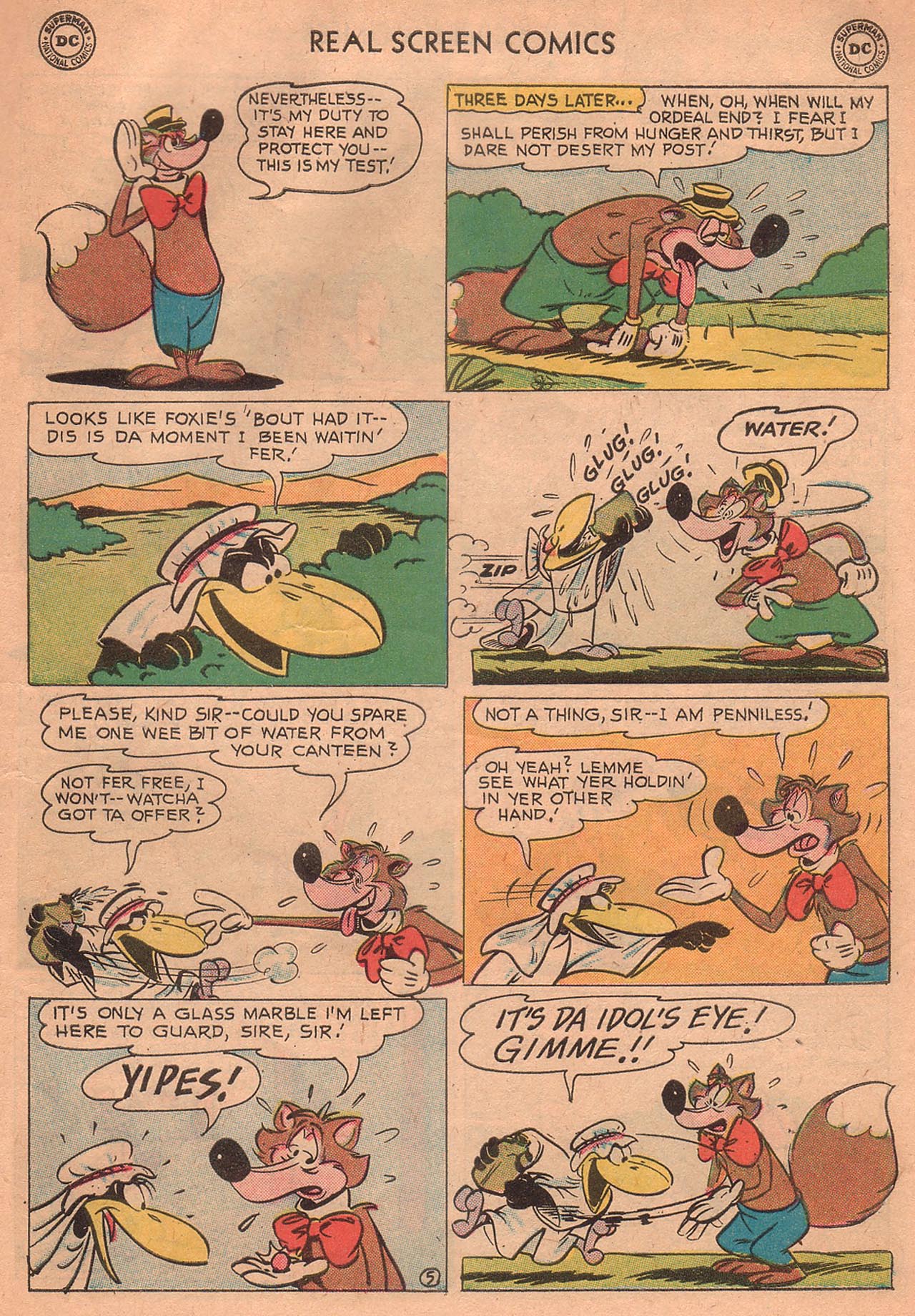 Read online Real Screen Comics comic -  Issue #124 - 7