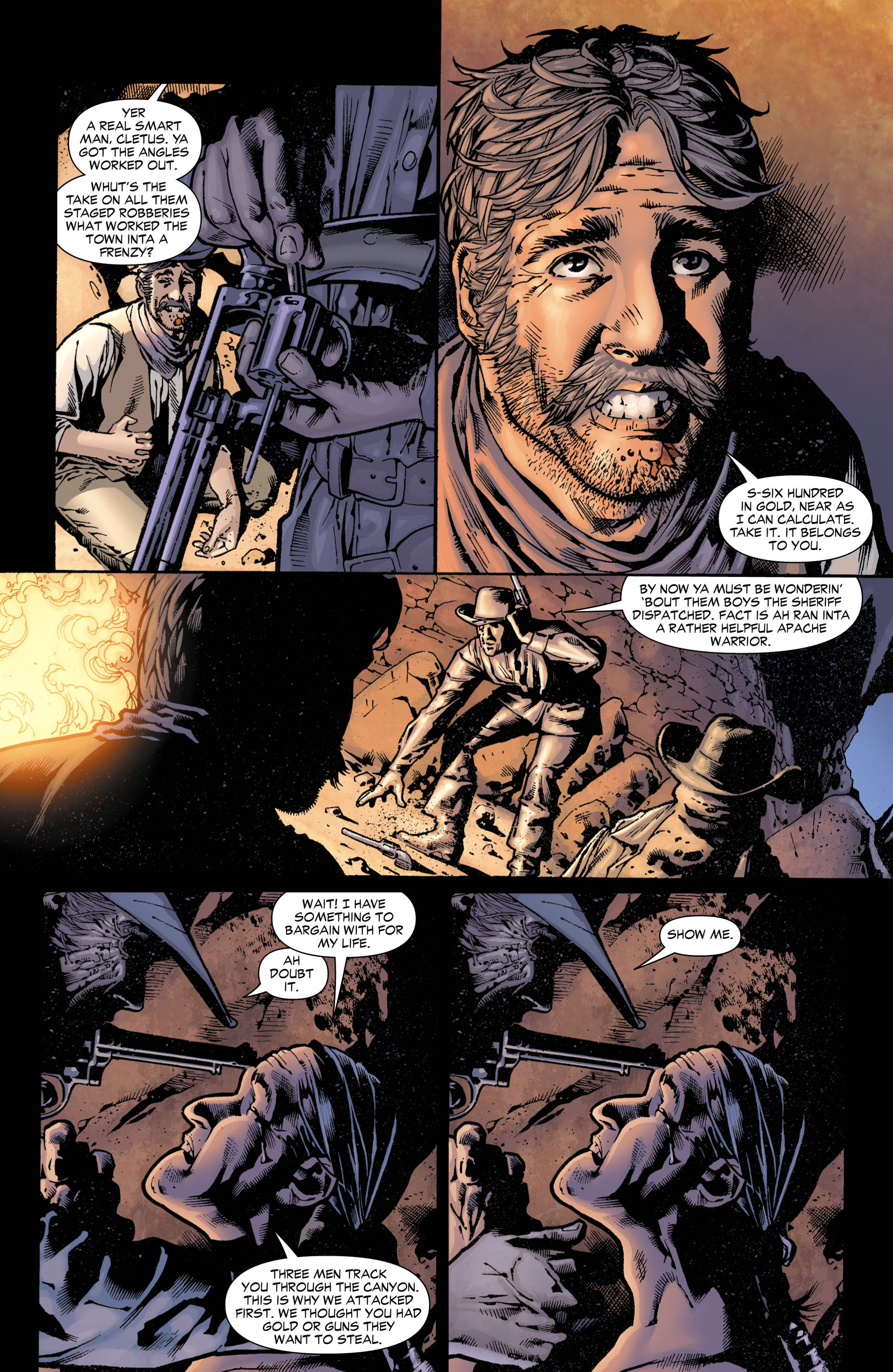 Read online Jonah Hex (2006) comic -  Issue #31 - 19