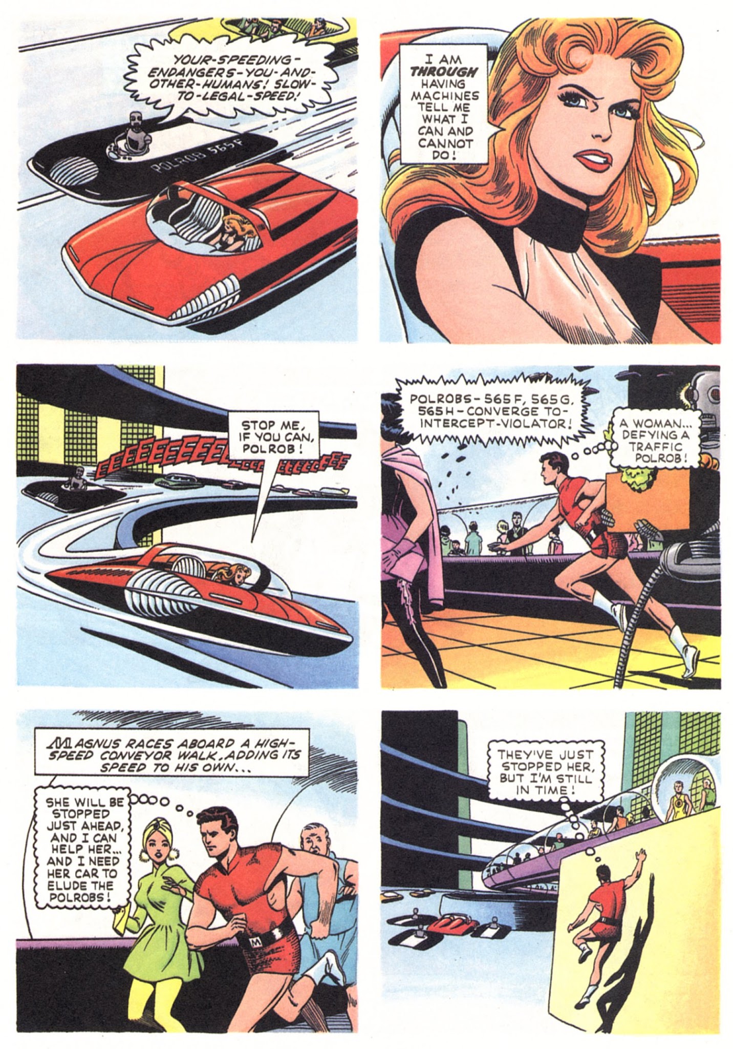 Read online Vintage Magnus, Robot Fighter comic -  Issue #1 - 12
