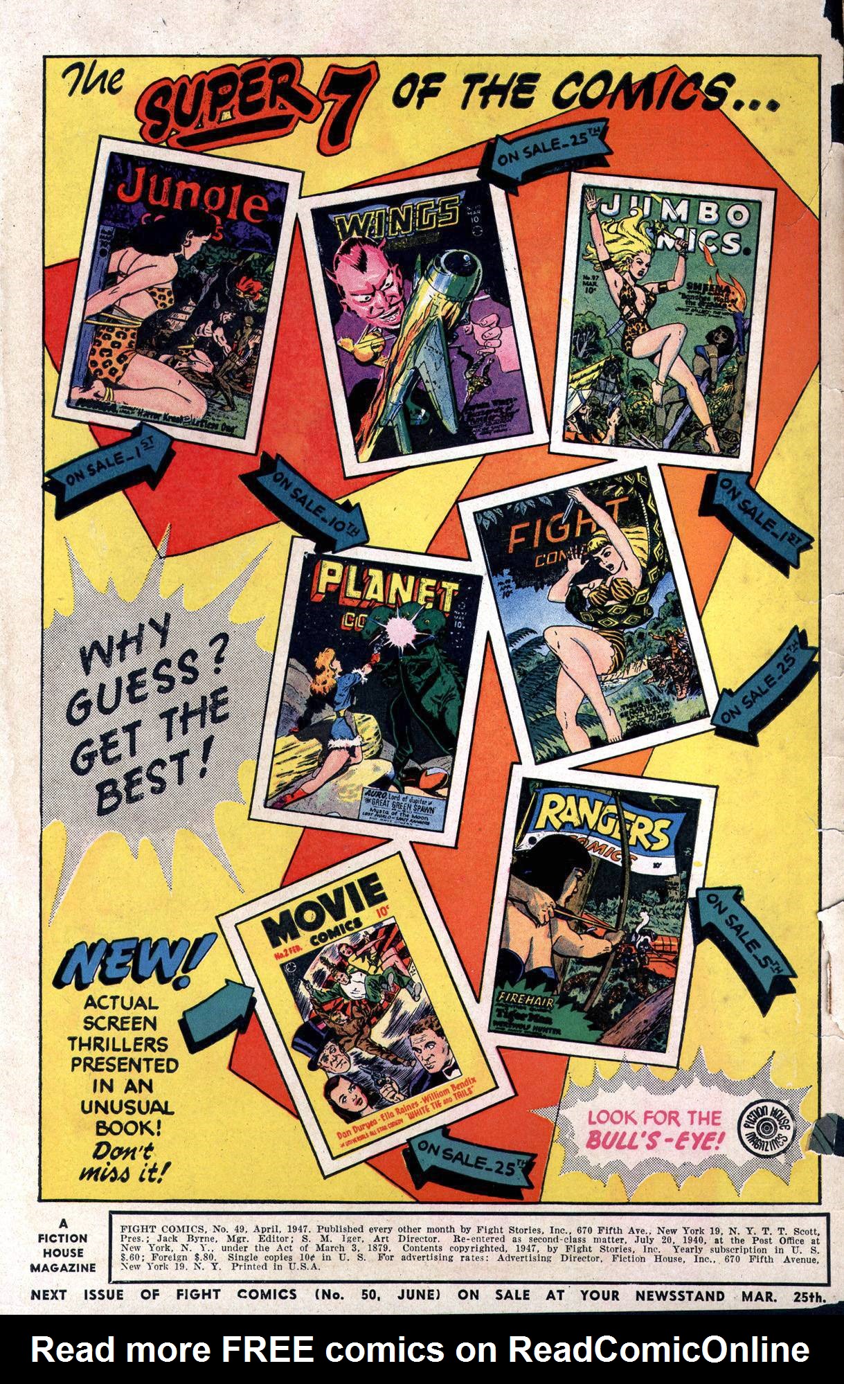 Read online Fight Comics comic -  Issue #49 - 2