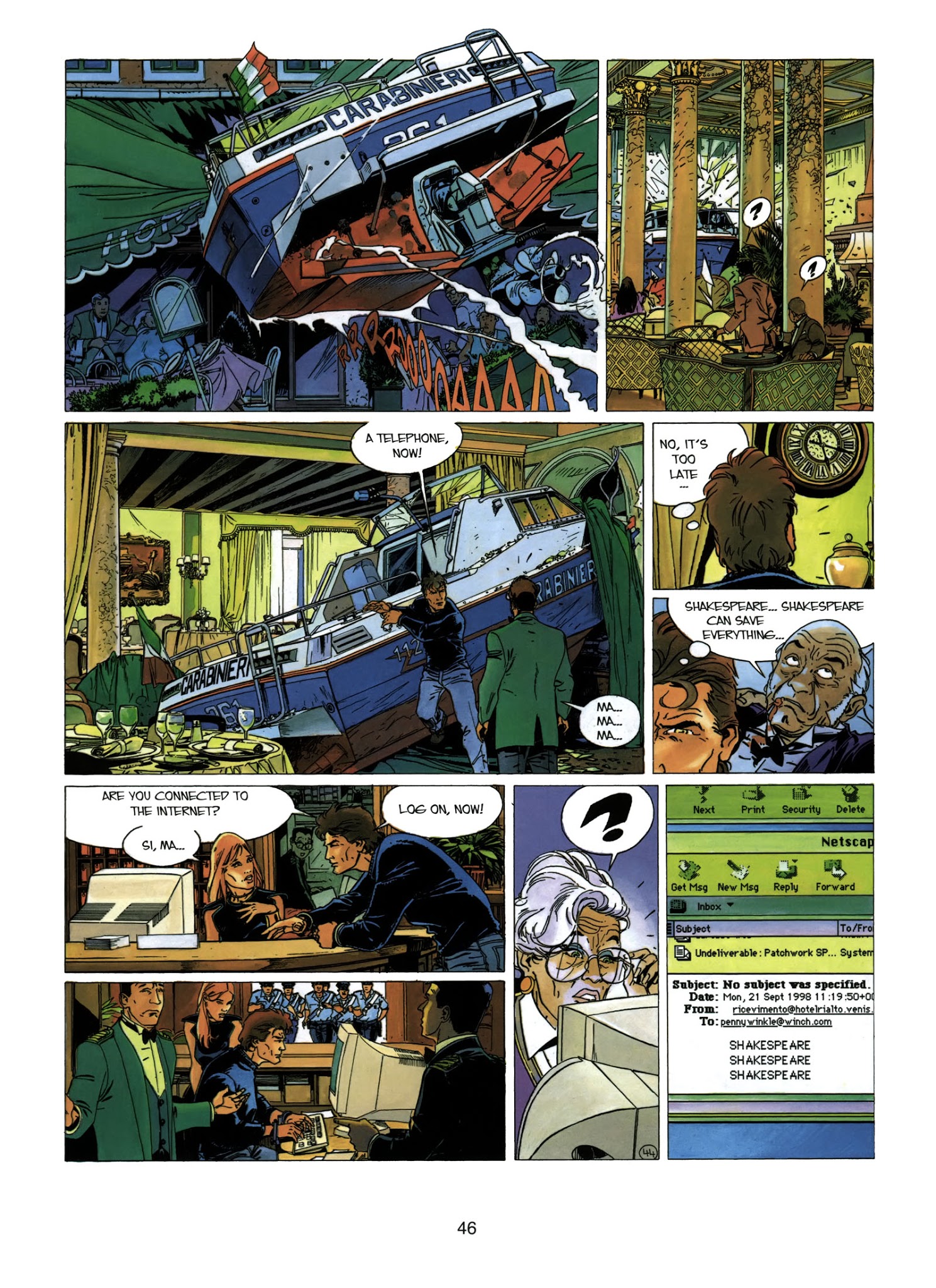 Read online Largo Winch comic -  Issue # TPB 6 - 47
