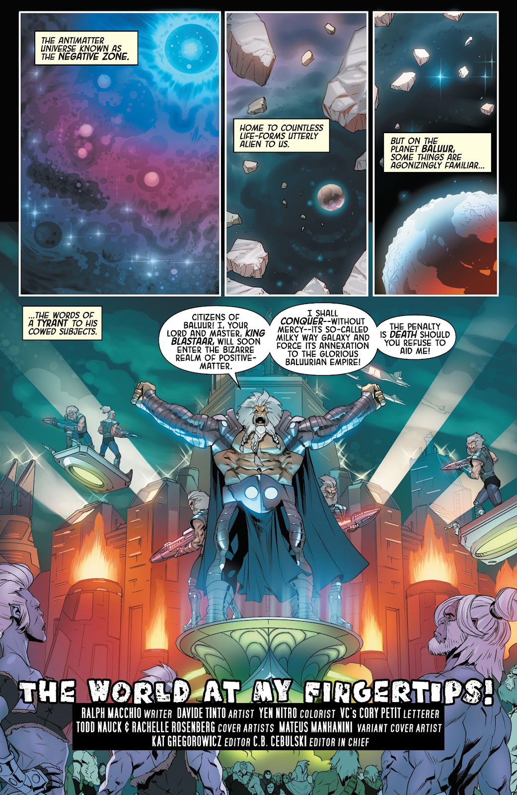 Guardians Of The Galaxy: Bane Of Blastaar issue 1 - Page 2