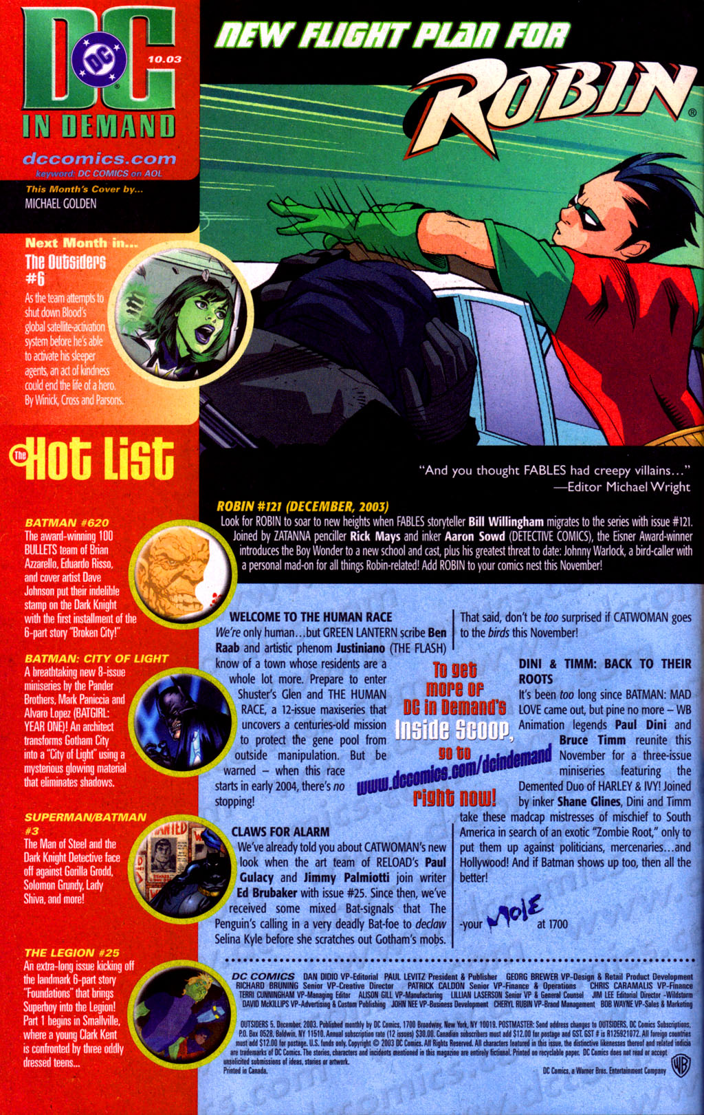 Read online Outsiders (2003) comic -  Issue #5 - 24
