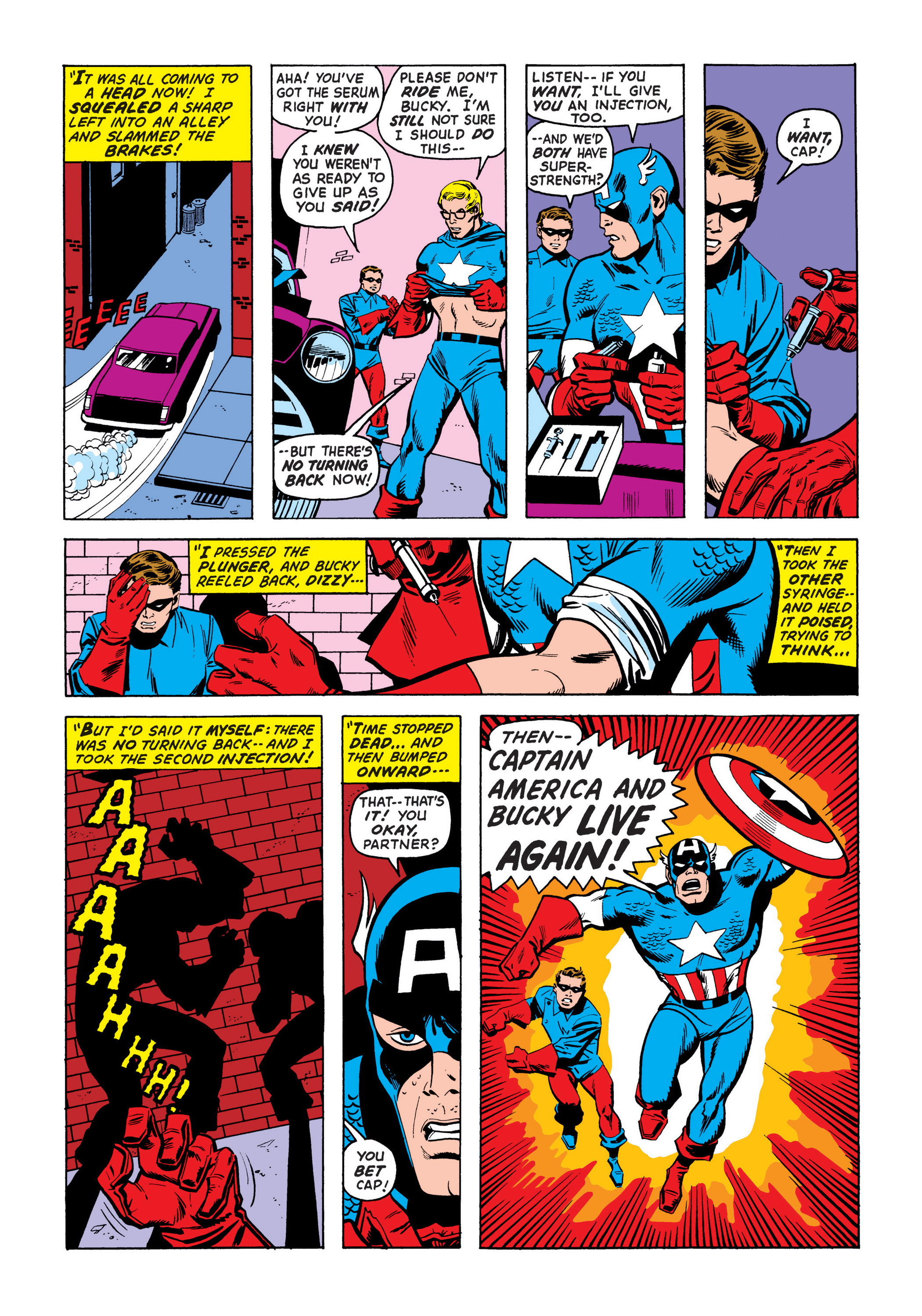 Read online Marvel Masterworks: Captain America comic -  Issue # TPB 7 (Part 2) - 52