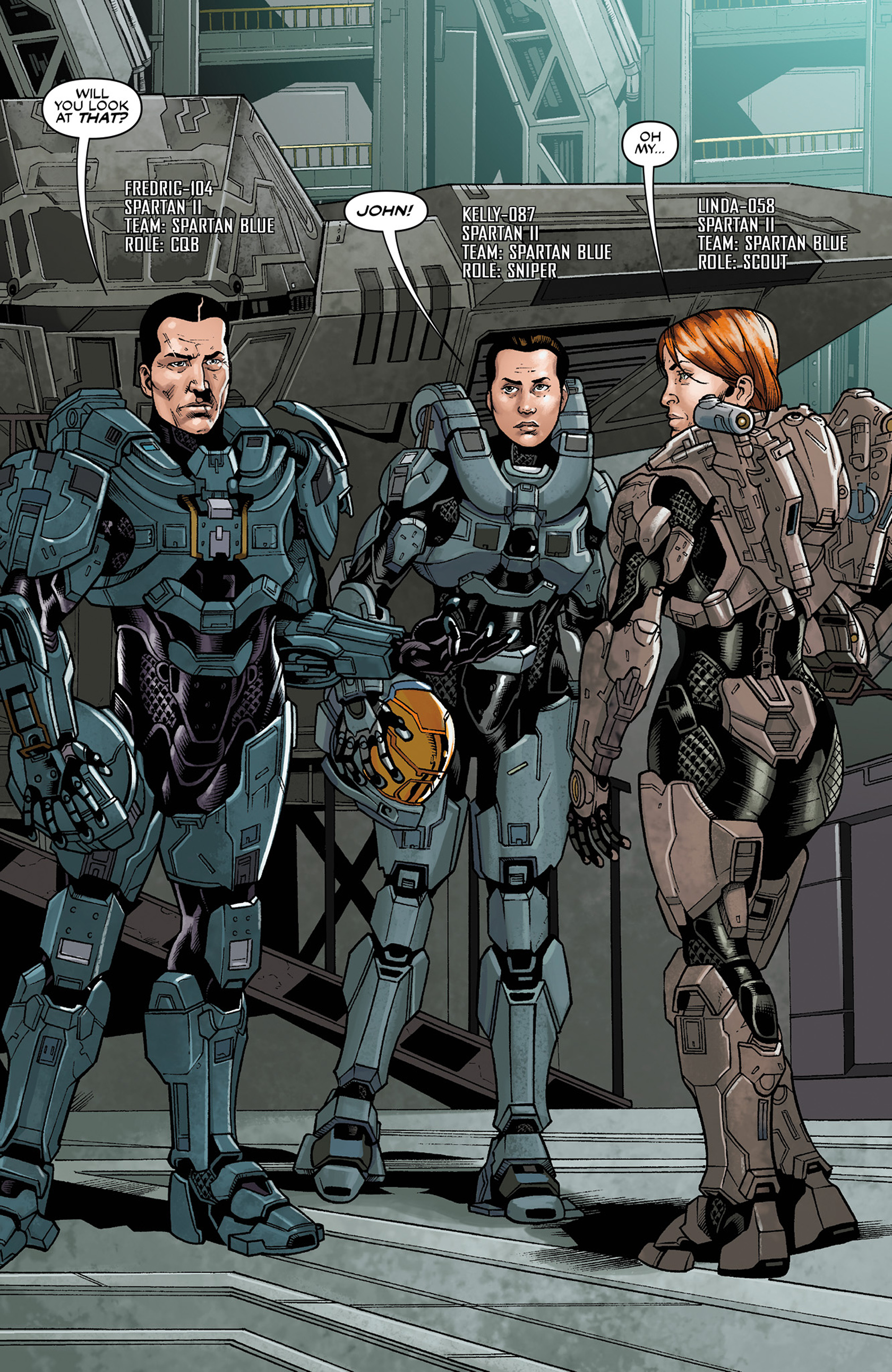 Read online Halo: Escalation comic -  Issue #8 - 10