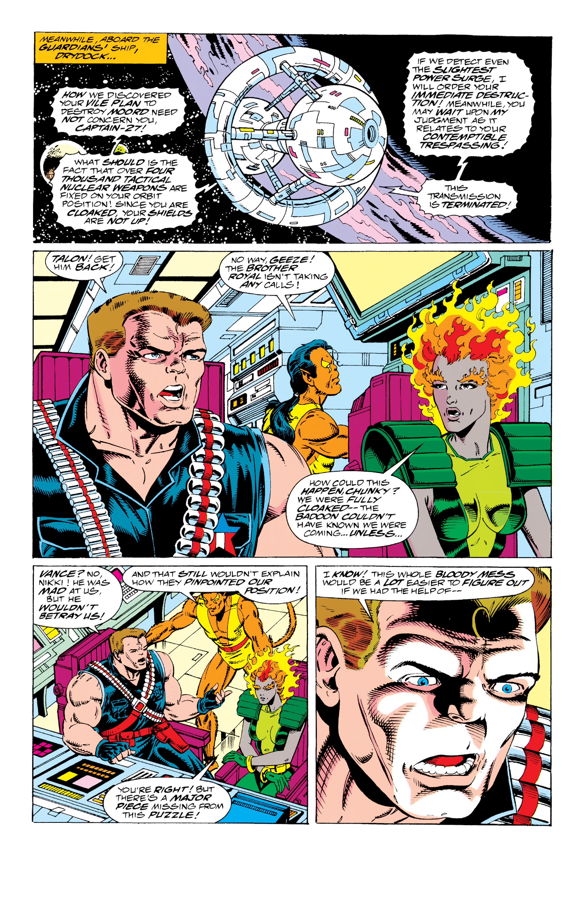 Read online Guardians of the Galaxy (1990) comic -  Issue # _TPB In The Year 3000 1 (Part 1) - 32