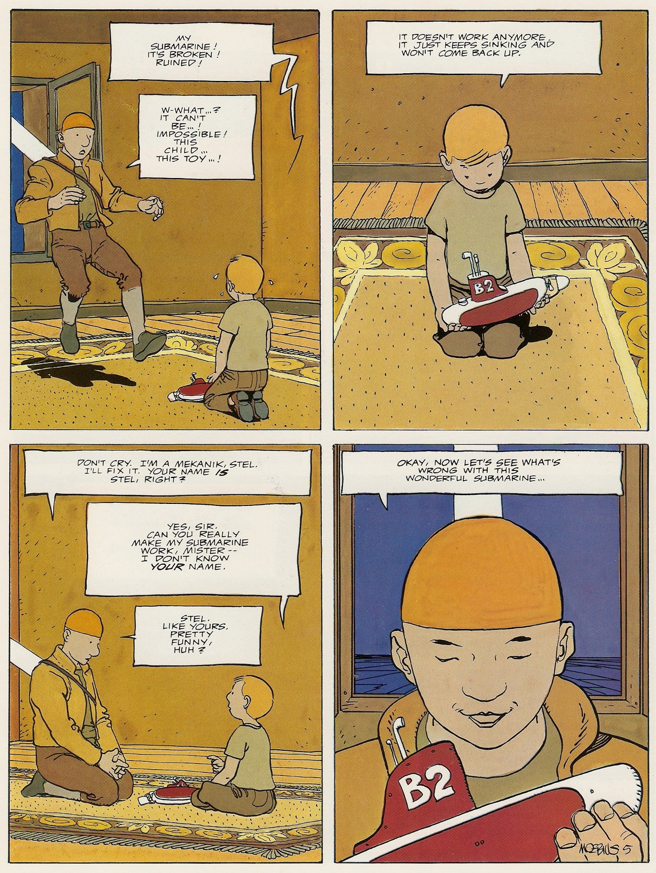 Read online Epic Graphic Novel: Moebius comic -  Issue # TPB 1 - 11