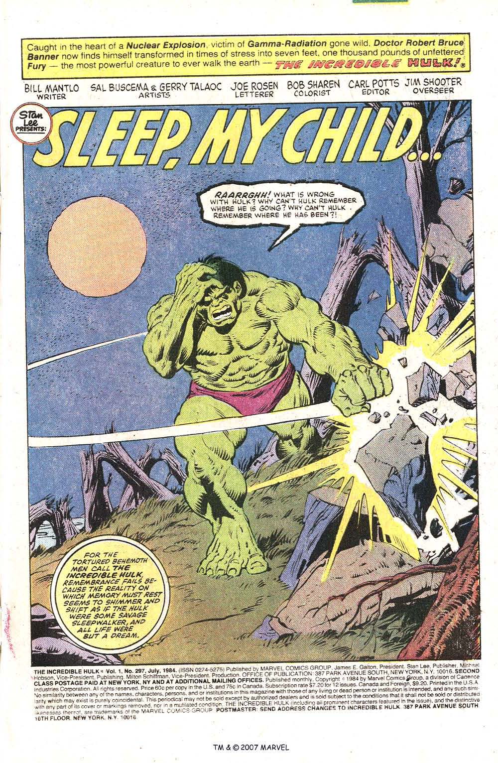 Read online The Incredible Hulk (1968) comic -  Issue #297 - 3