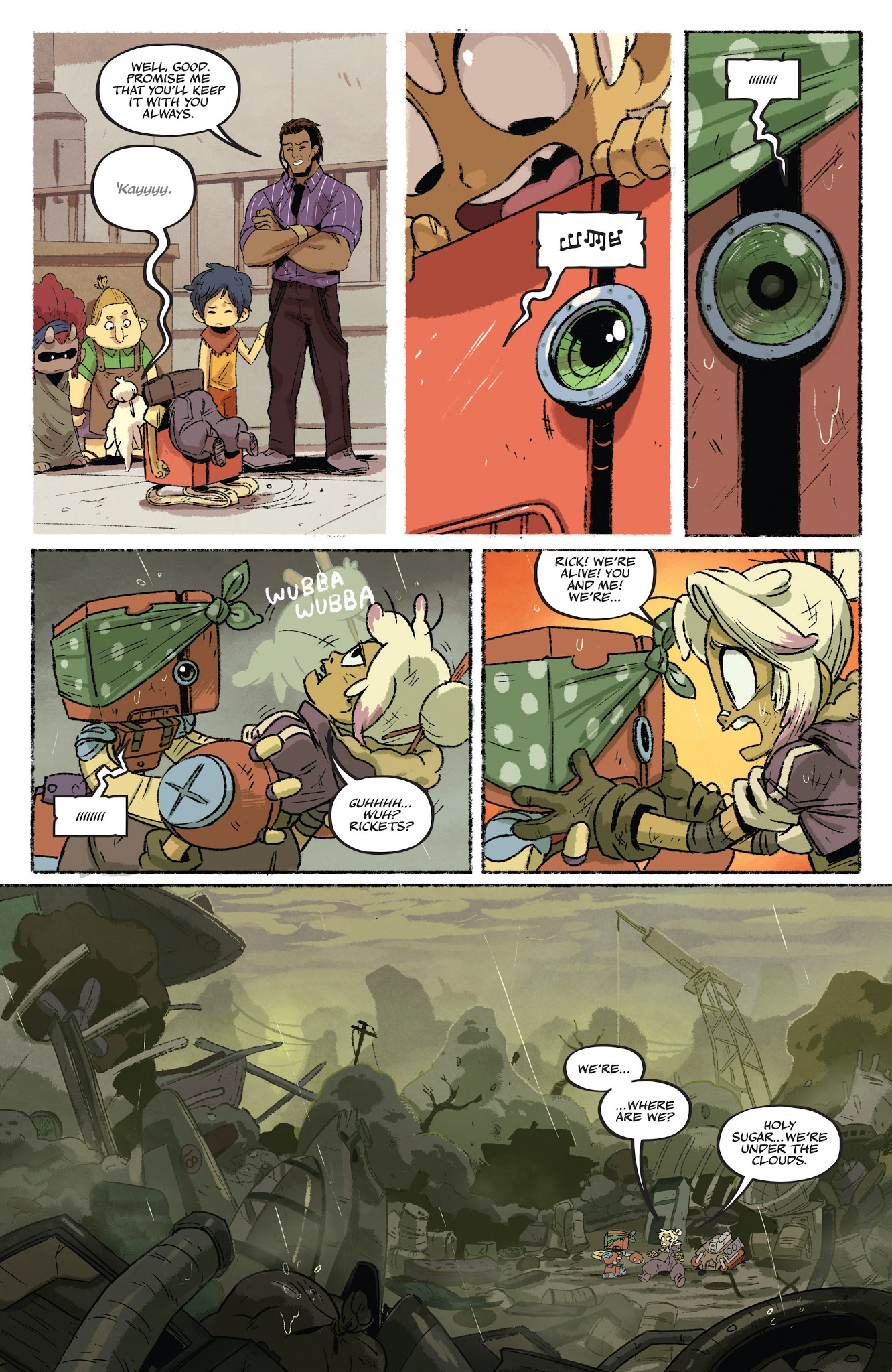 Read online Tyson Hesse's Diesel comic -  Issue #3 - 7