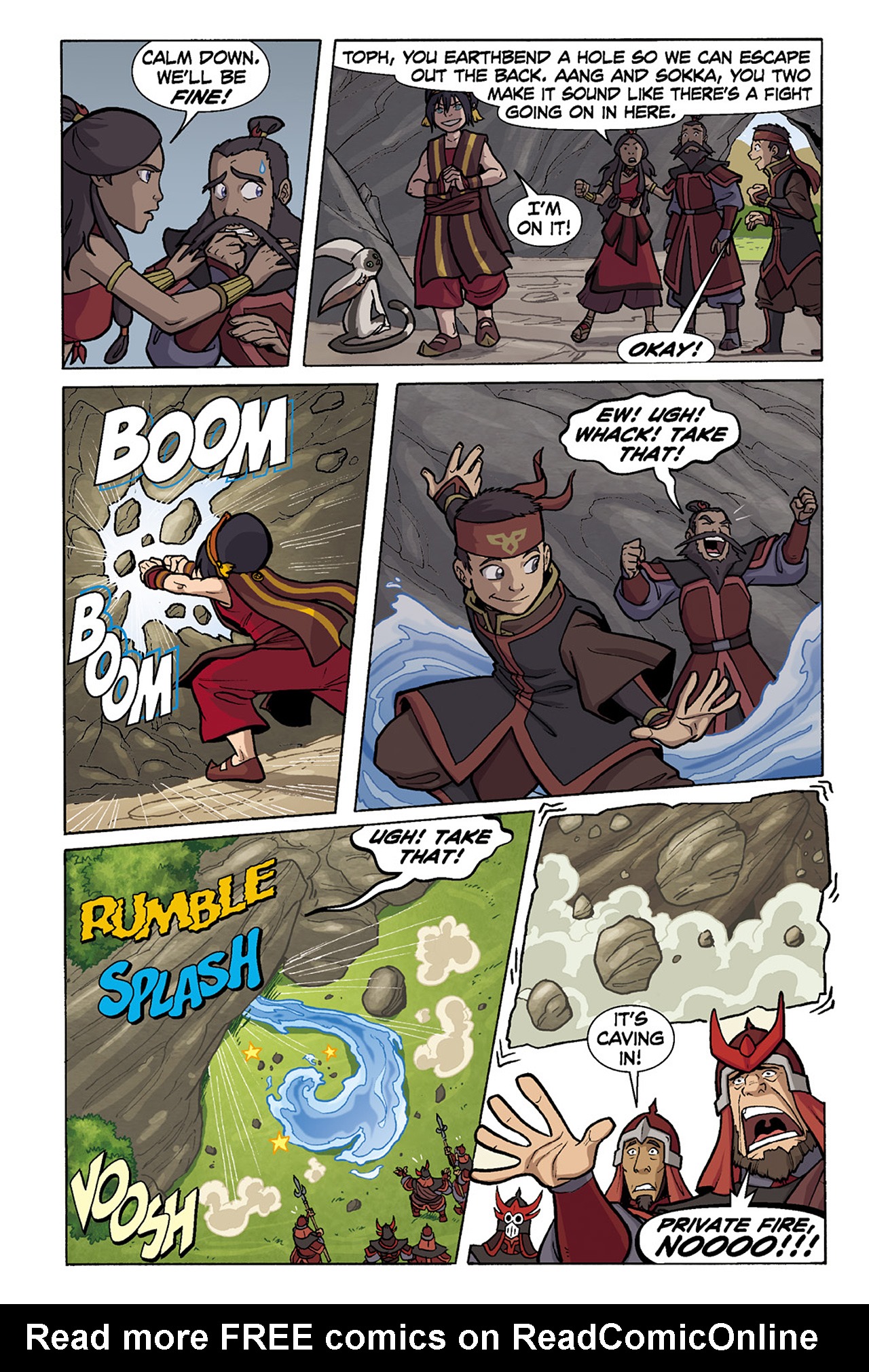Read online Nickelodeon Avatar: The Last Airbender - The Lost Adventures comic -  Issue # Full - 138
