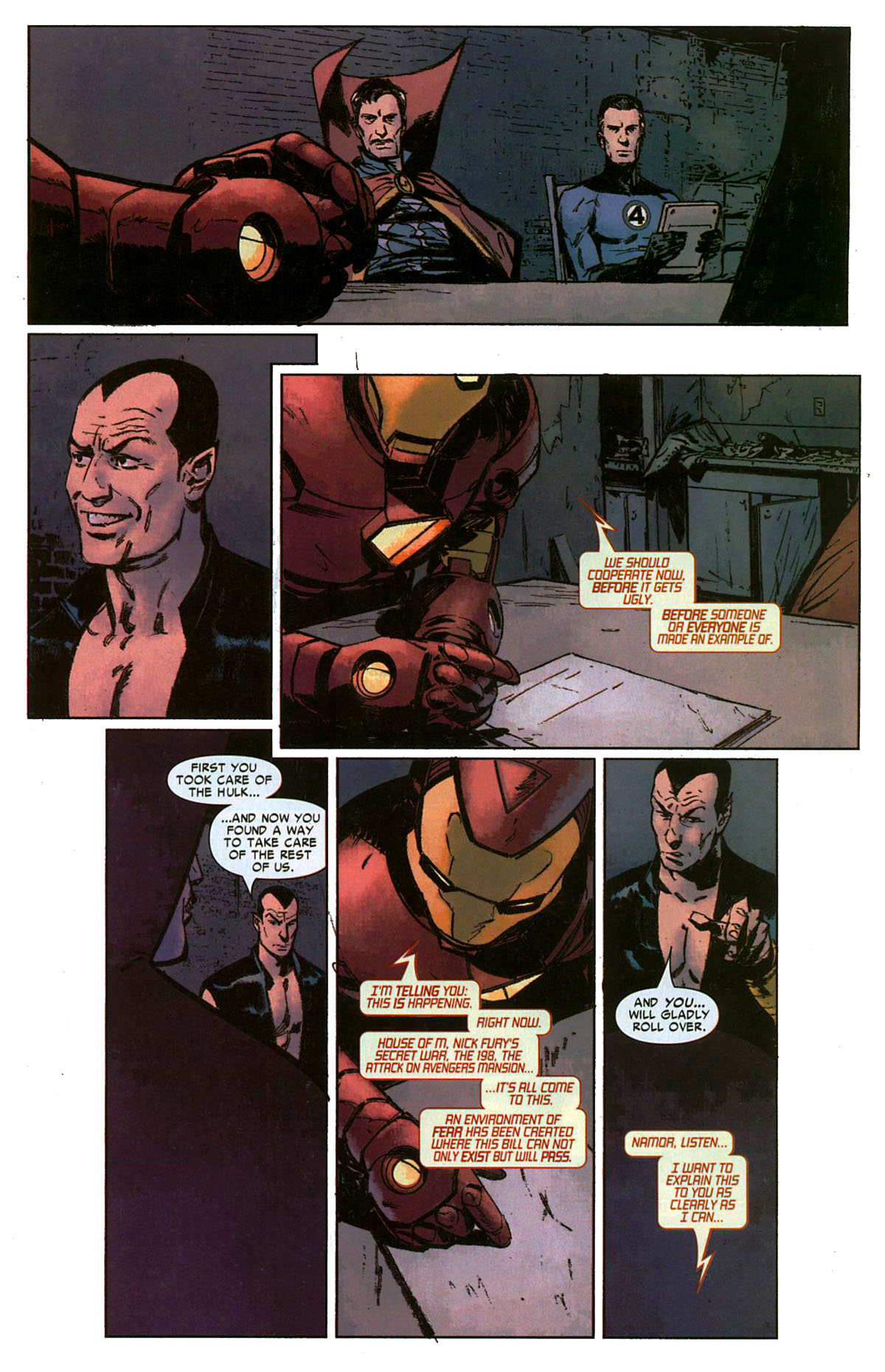 Read online New Avengers: Illuminati (2006) comic -  Issue # Full - 28
