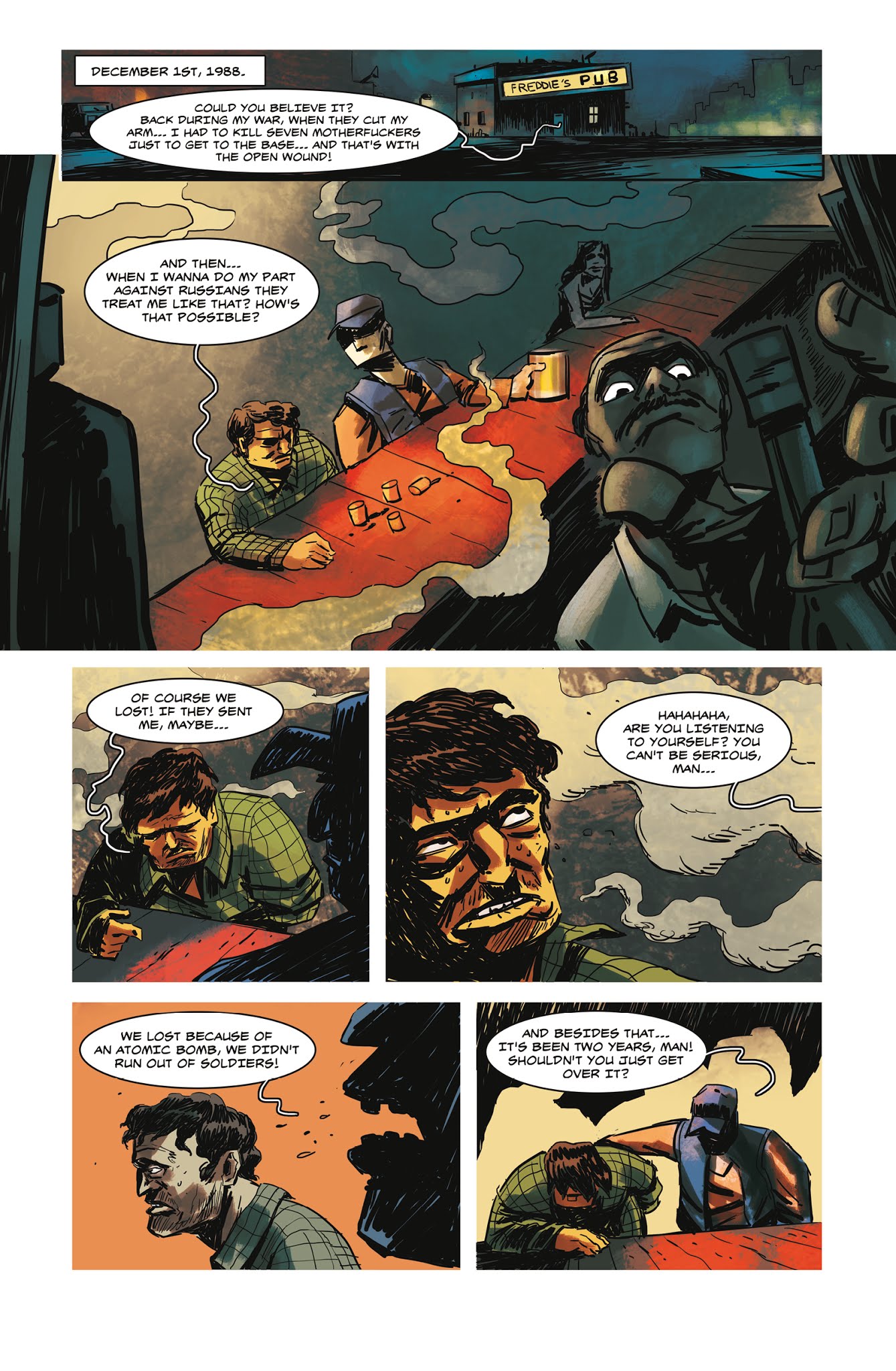 Read online Hotline Miami Wildlife comic -  Issue #5 - 20