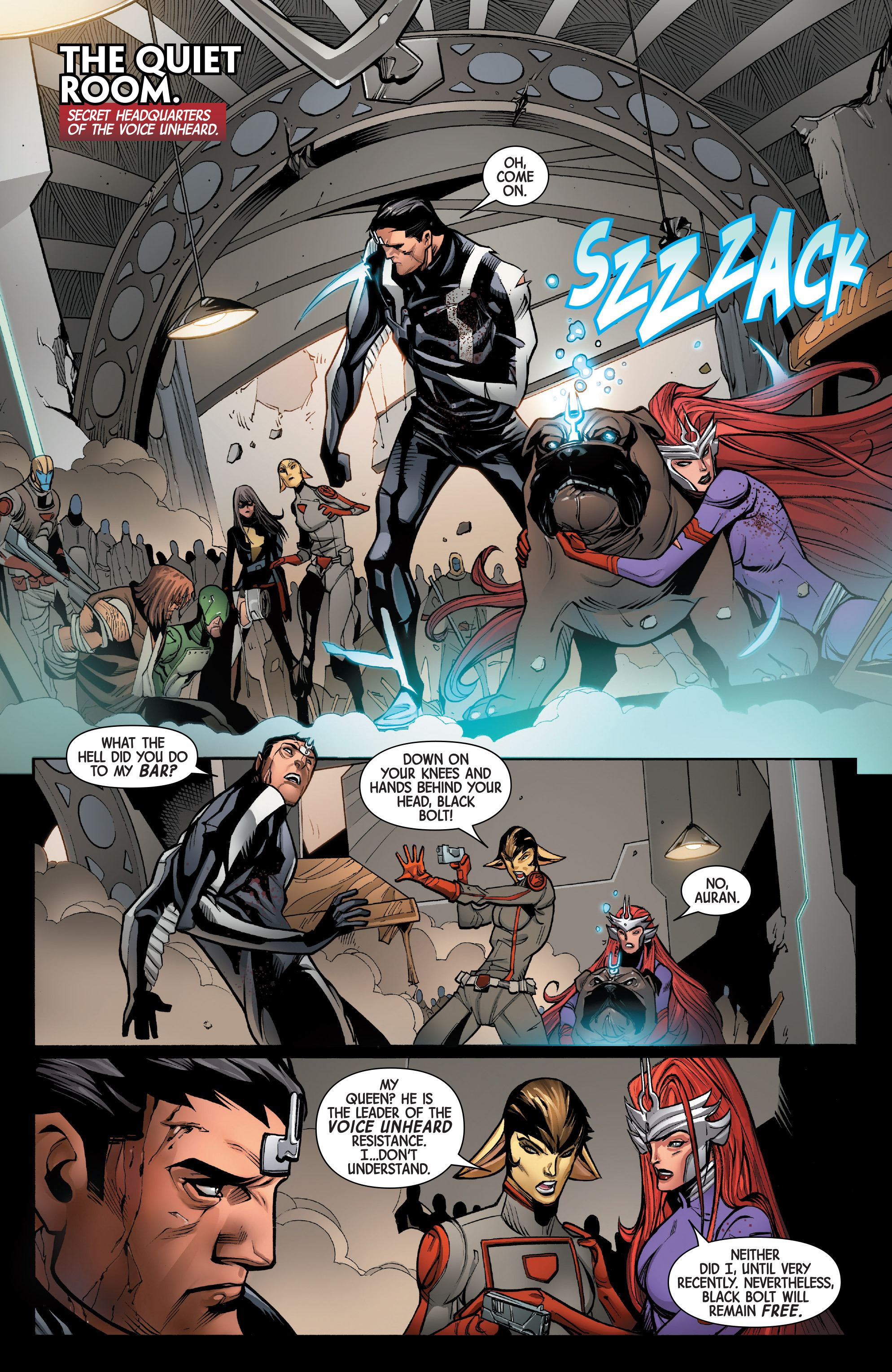 Read online Inhumans: Attilan Rising comic -  Issue #5 - 3