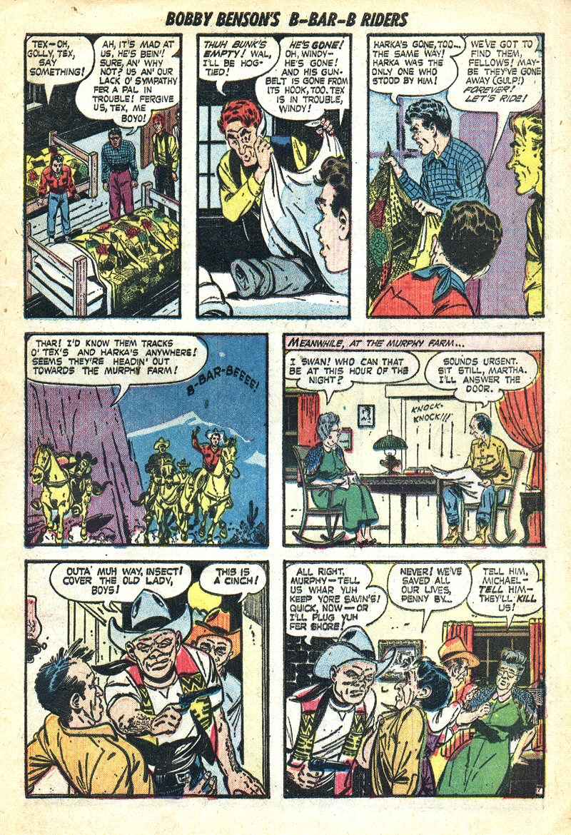 Read online Bobby Benson's B-Bar-B Riders comic -  Issue #3 - 17