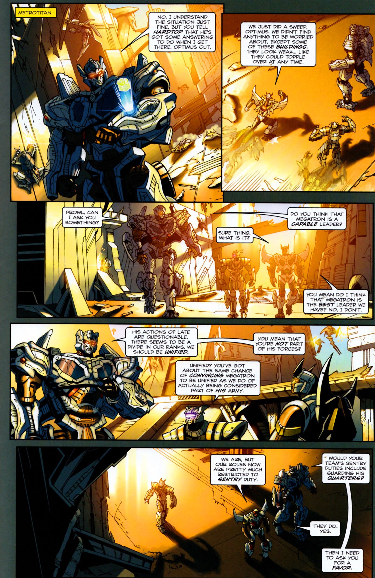 Read online Transformers: Defiance comic -  Issue #2 - 22