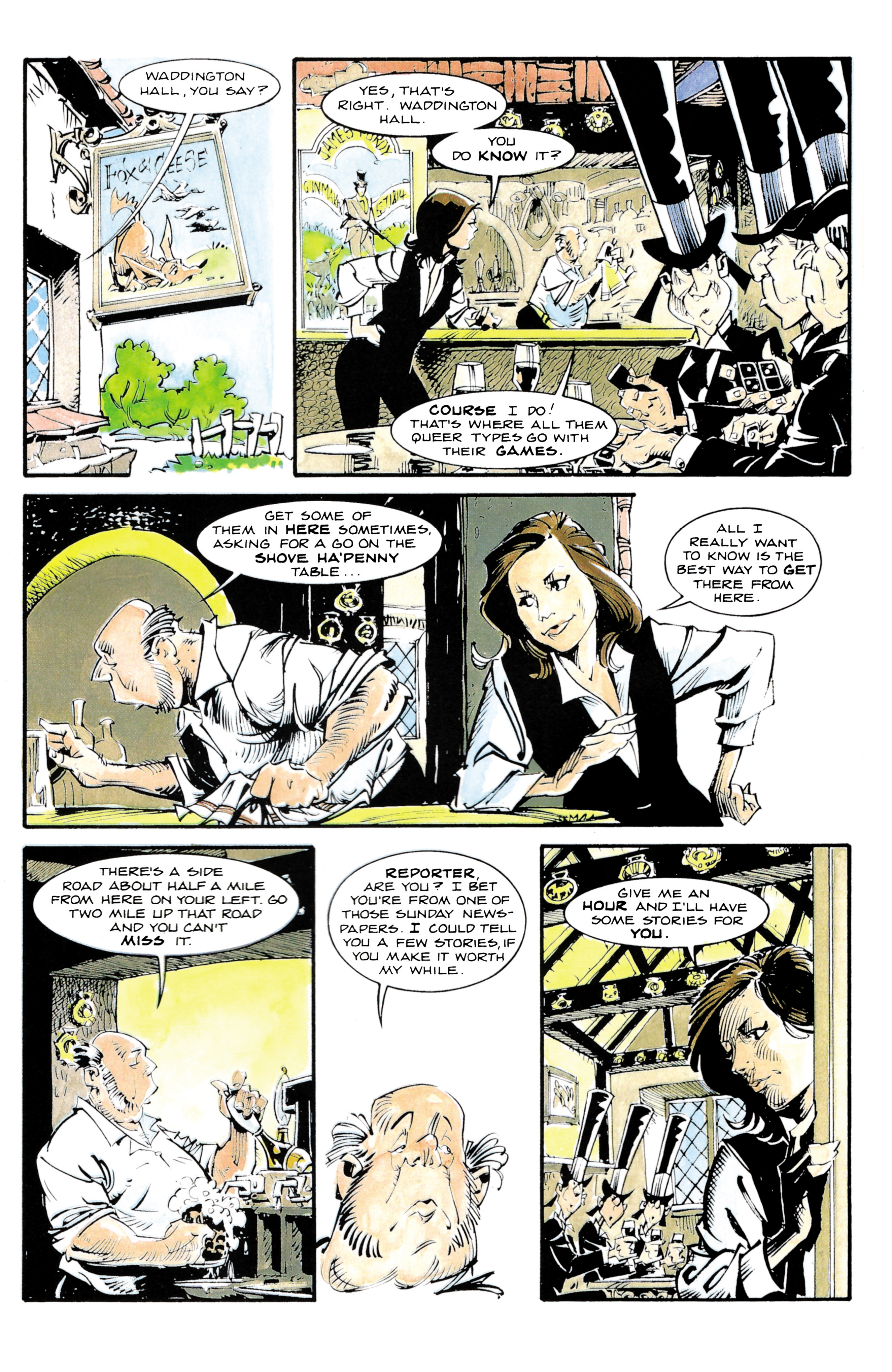 Read online Steed & Mrs. Peel: Golden Game comic -  Issue # Full - 72
