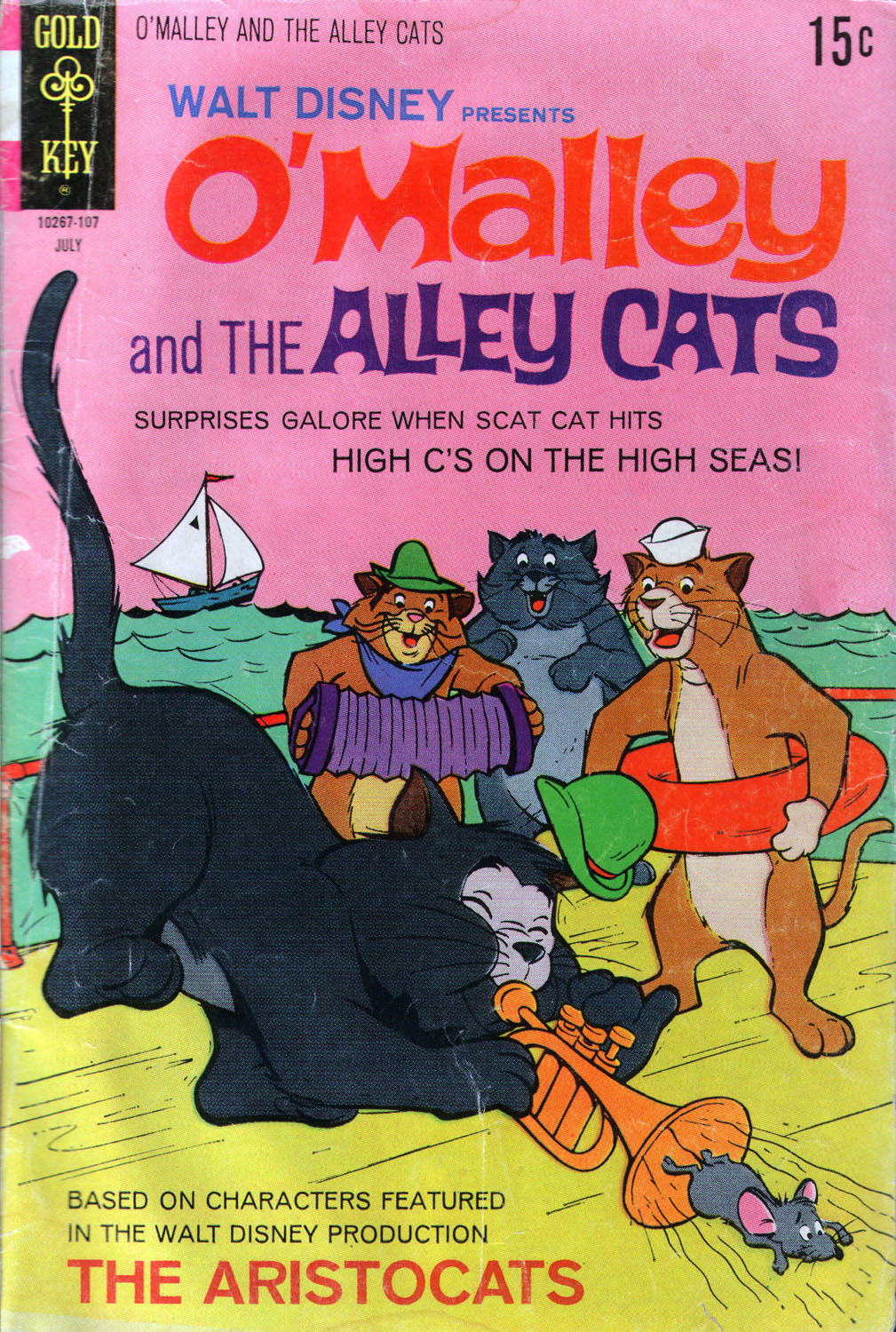 Read online O'Malley and the Alley Cats comic -  Issue #2 - 1