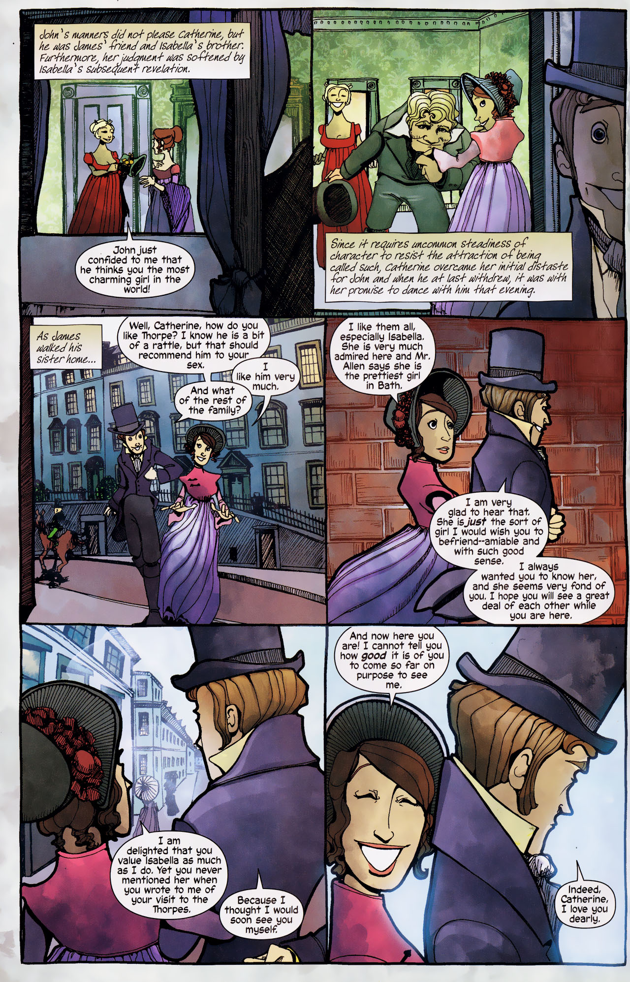 Read online Northanger Abbey comic -  Issue #1 - 16