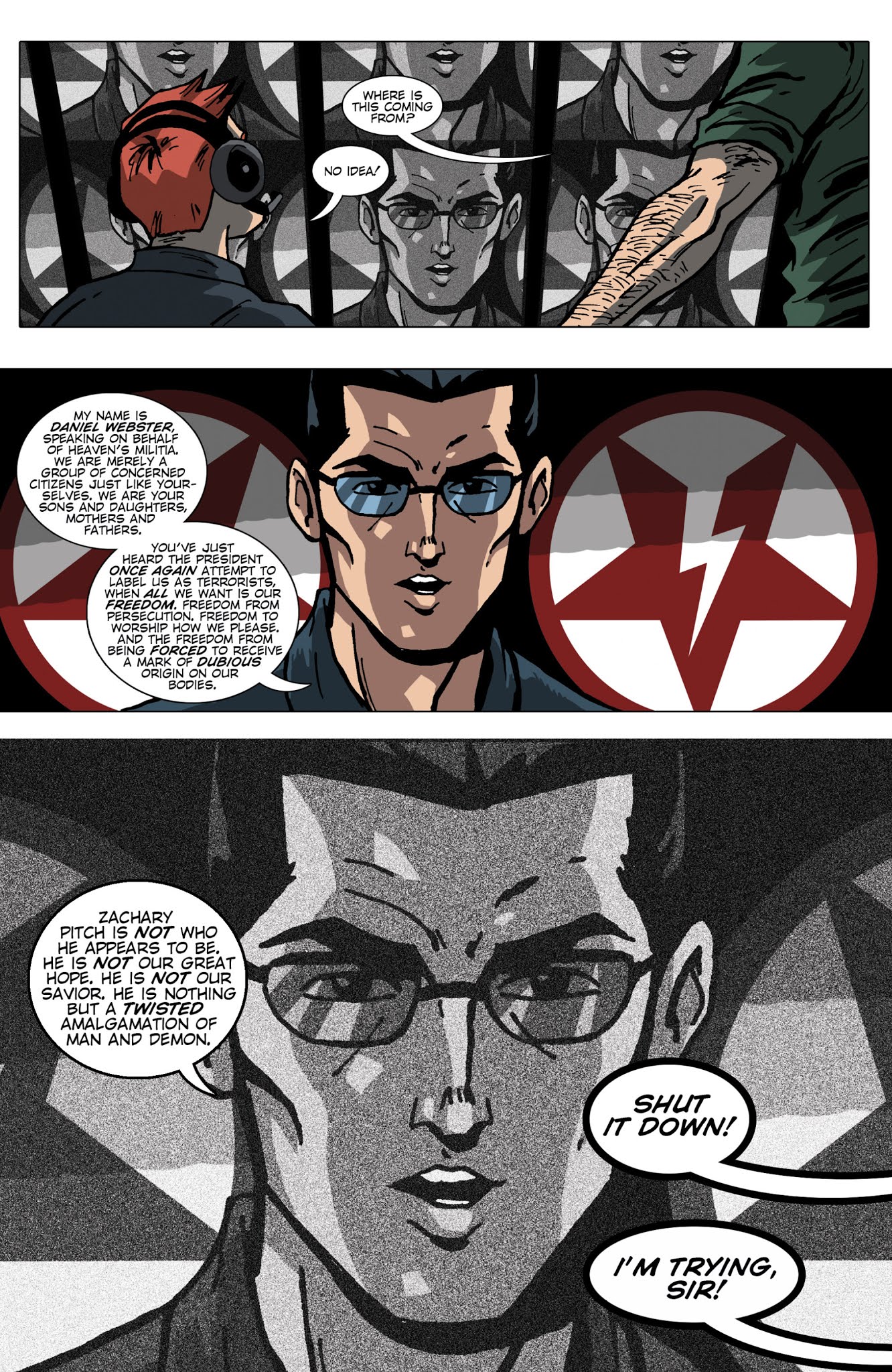 Read online [email protected]: The Blasphemy Throne comic -  Issue #2 - 24