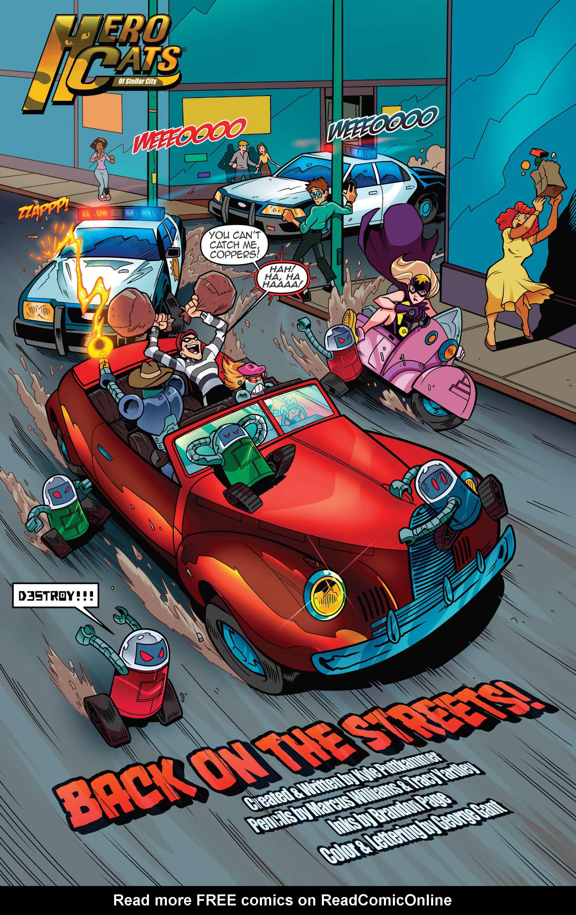 Read online Hero Cats comic -  Issue #14 - 2