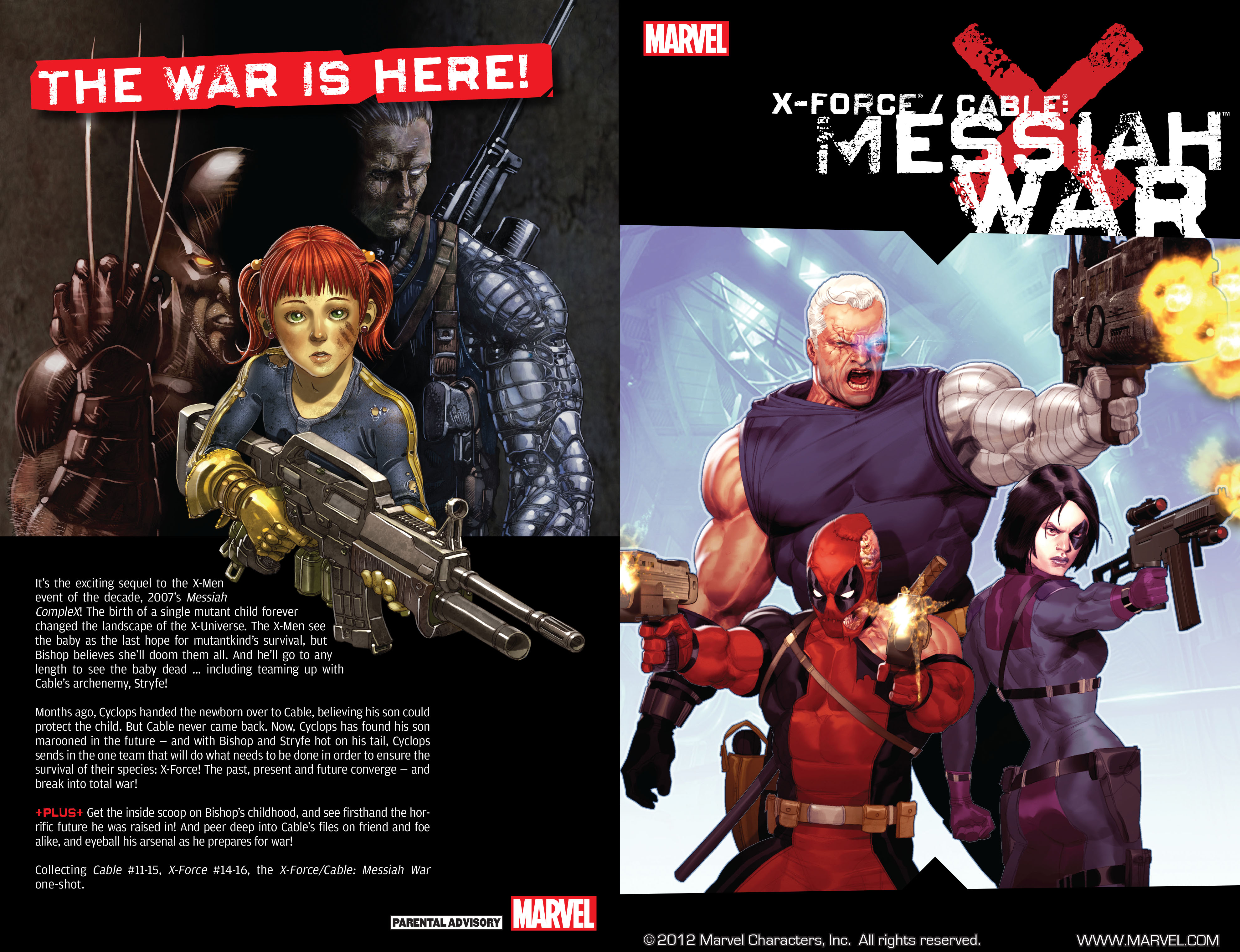 Read online X-Force/Cable: Messiah War comic -  Issue # _TPB (Part 1) - 2