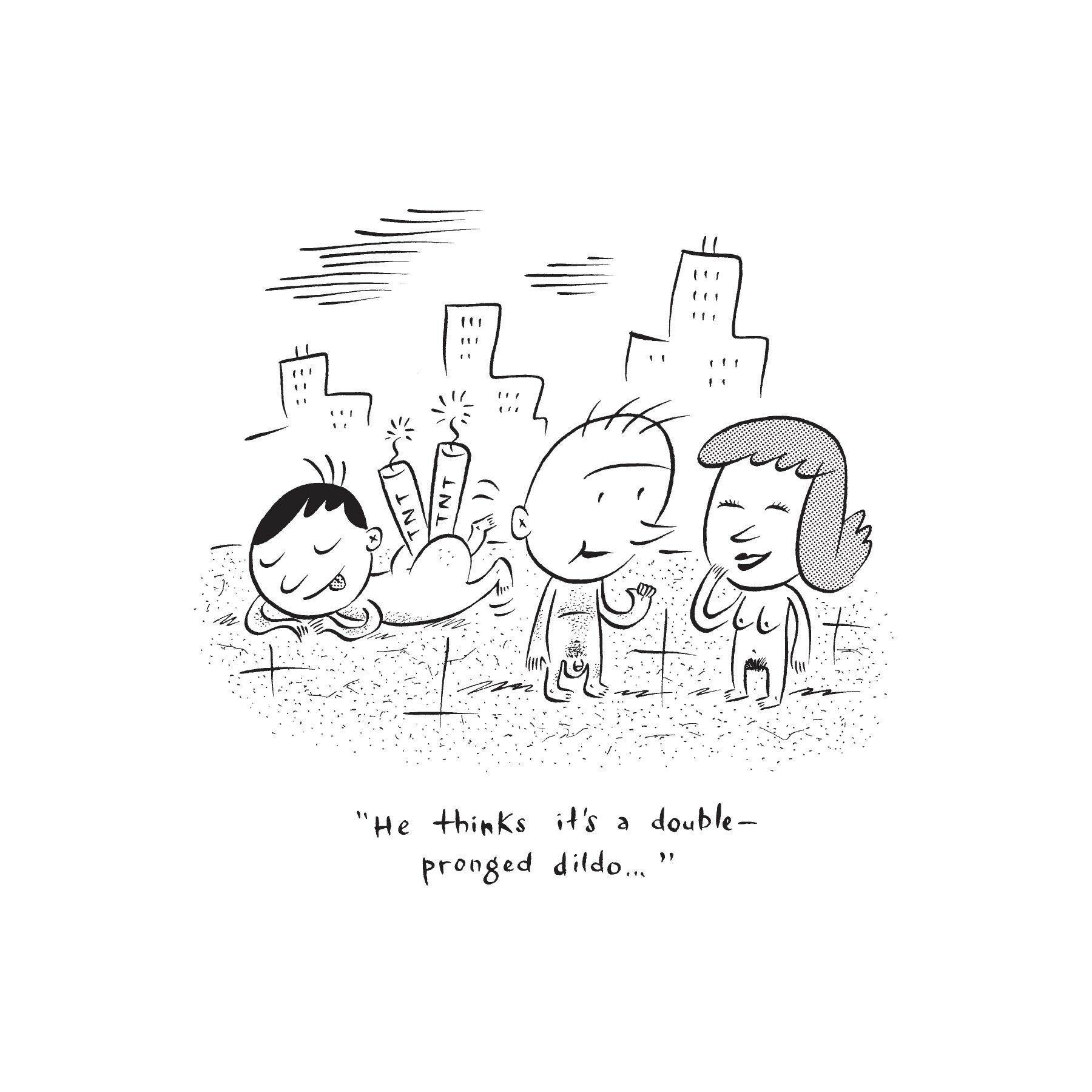 Read online Ho! The Morally Questionable Cartoons of Ivan Brunetti comic -  Issue # TPB - 69