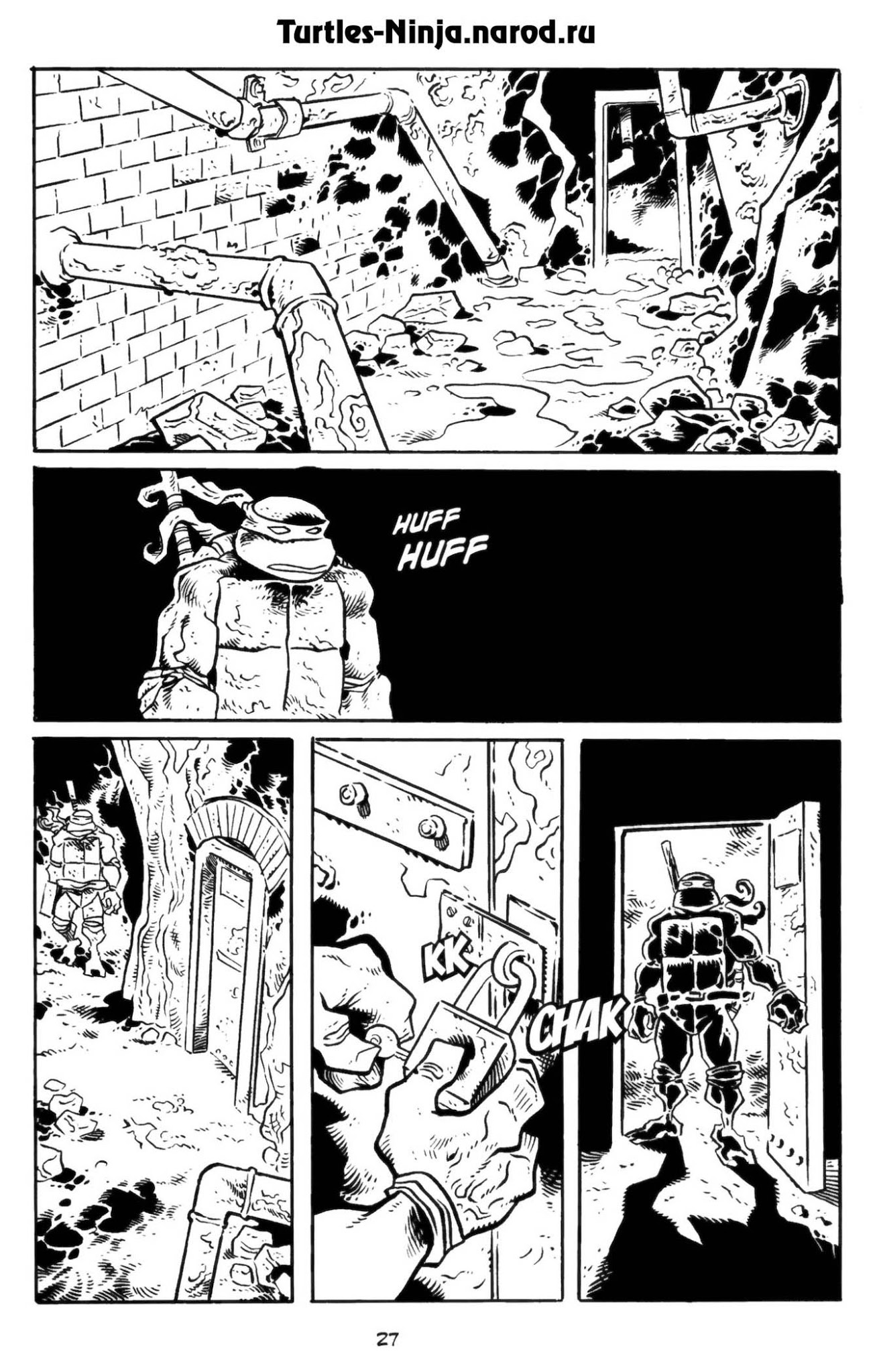 Read online Donatello The Brain Thief comic -  Issue #3 - 29
