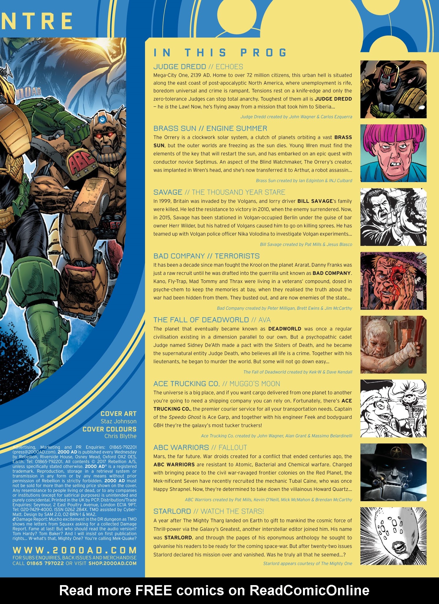 Read online 2000 AD comic -  Issue #2061 - 3