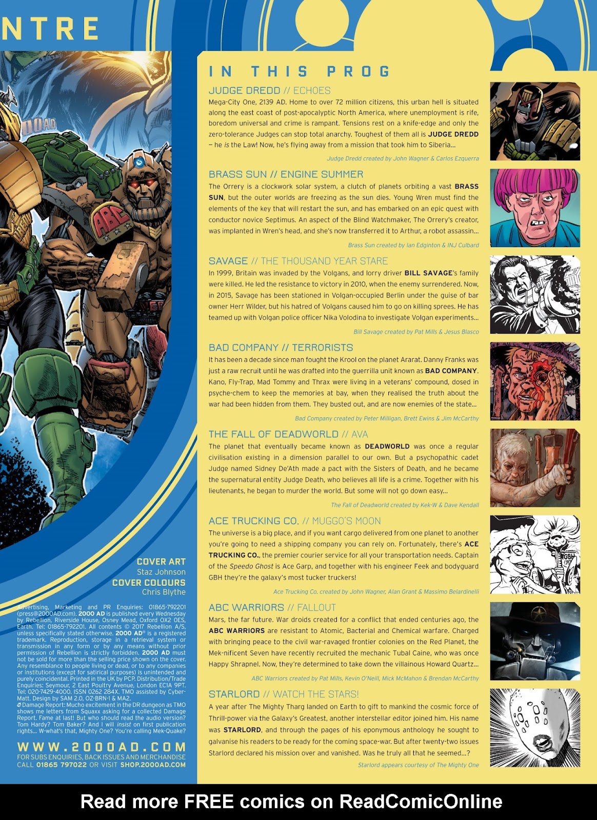 2000 AD issue 2061 - Page 3