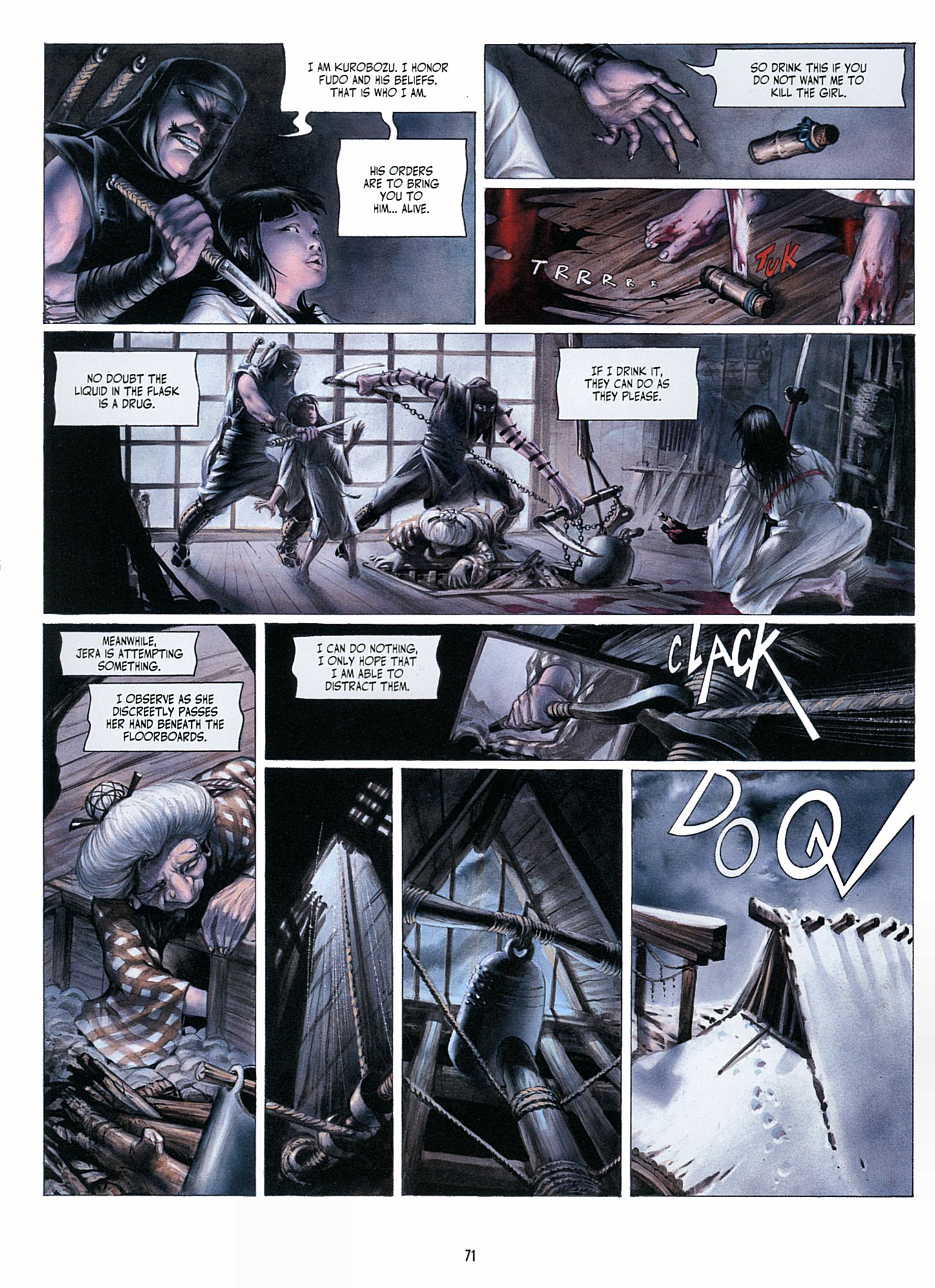 Read online Legend of the Scarlet Blades comic -  Issue # TPB - 72