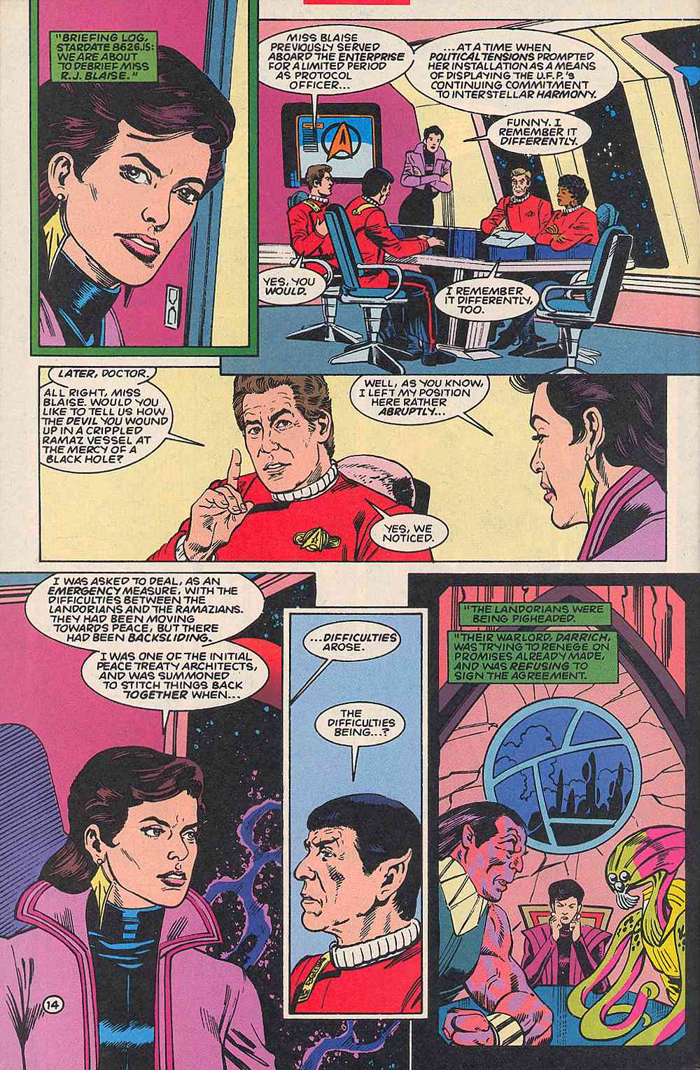 Read online Star Trek (1989) comic -  Issue # _Special 1 - 18