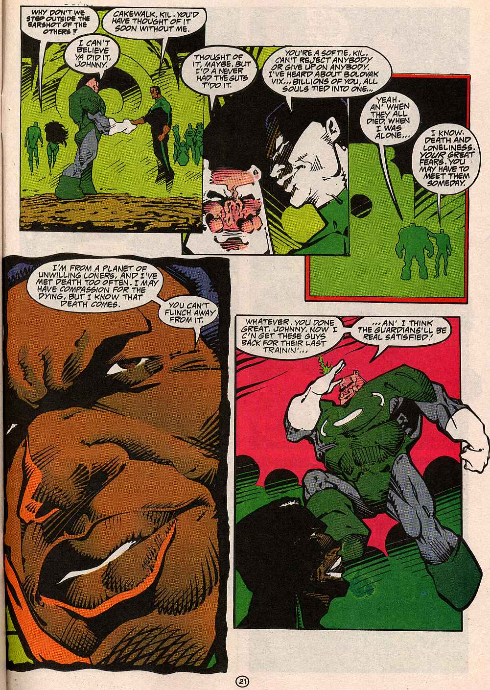 Read online Green Lantern: Mosaic comic -  Issue #6 - 22