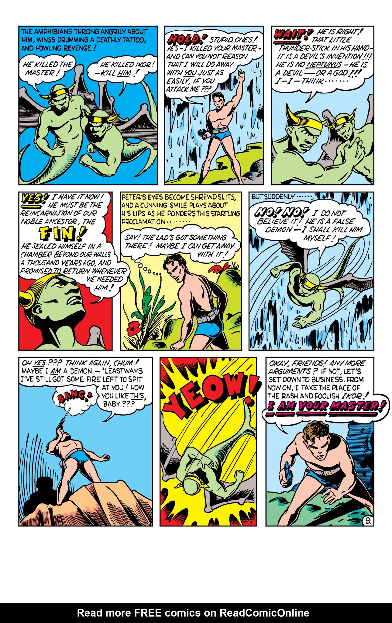 Read online Daring Mystery Comics comic -  Issue #7 - 18