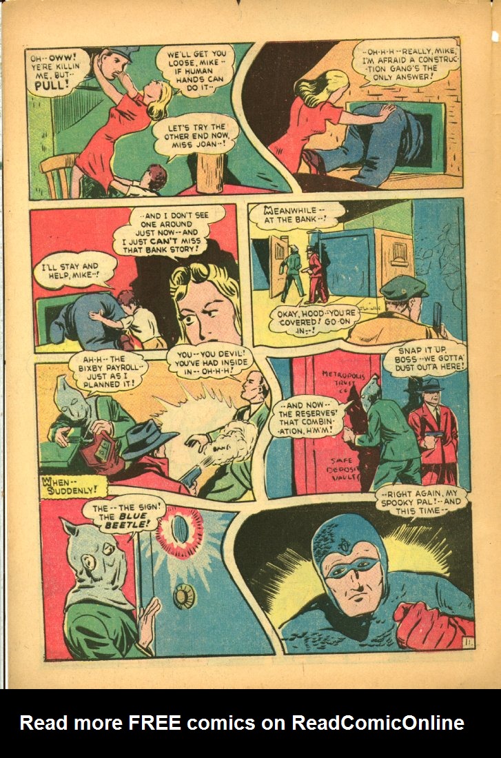 Read online The Blue Beetle comic -  Issue #13 - 59