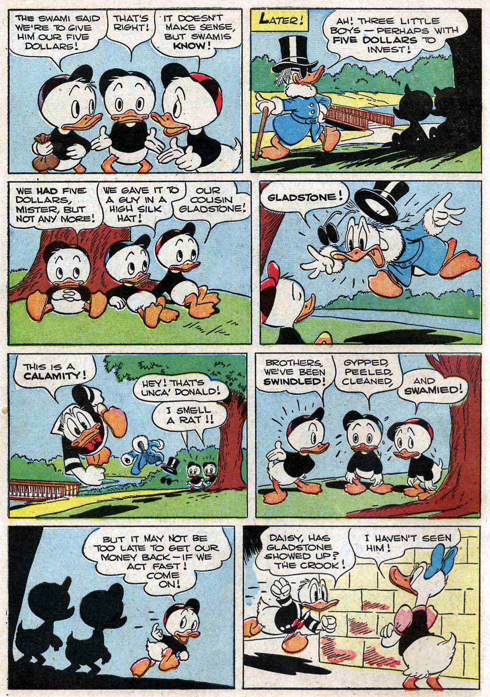 Read online Walt Disney's Comics and Stories comic -  Issue #95 - 10