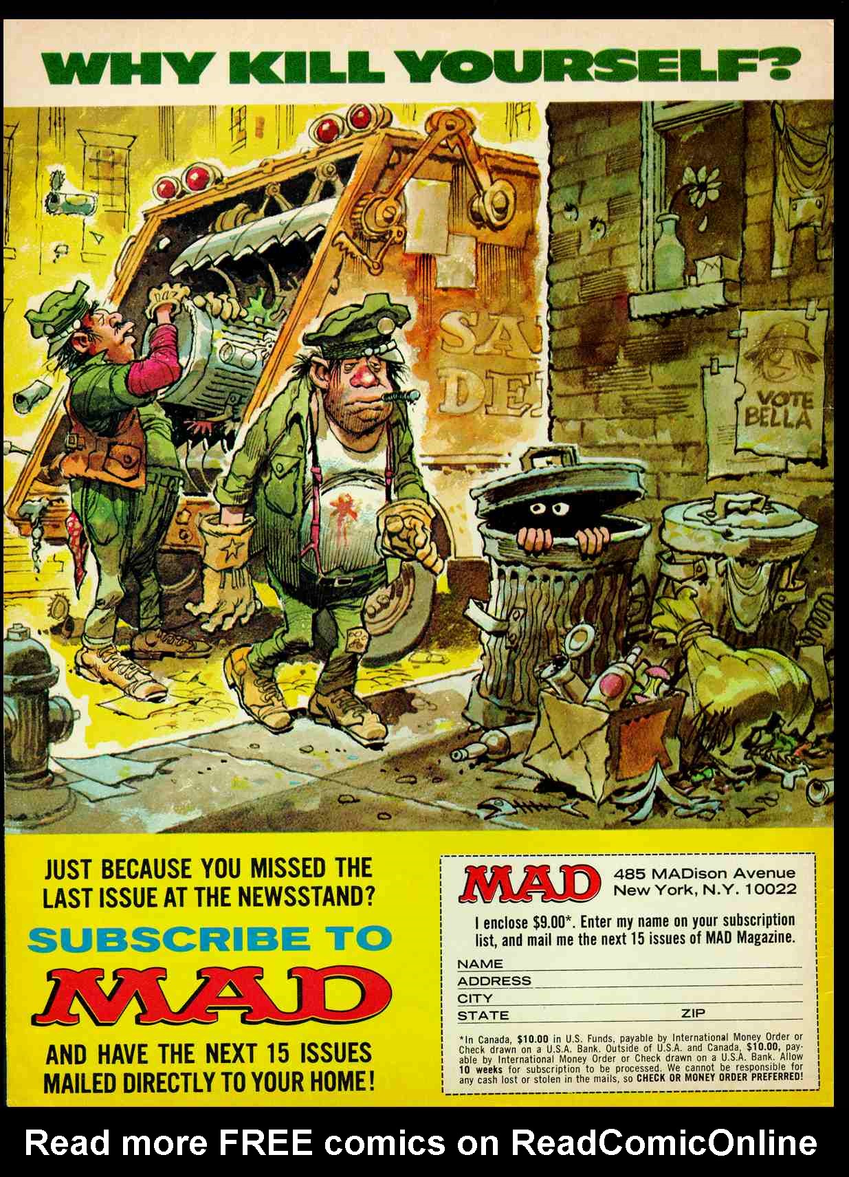 Read online MAD comic -  Issue #199 - 2