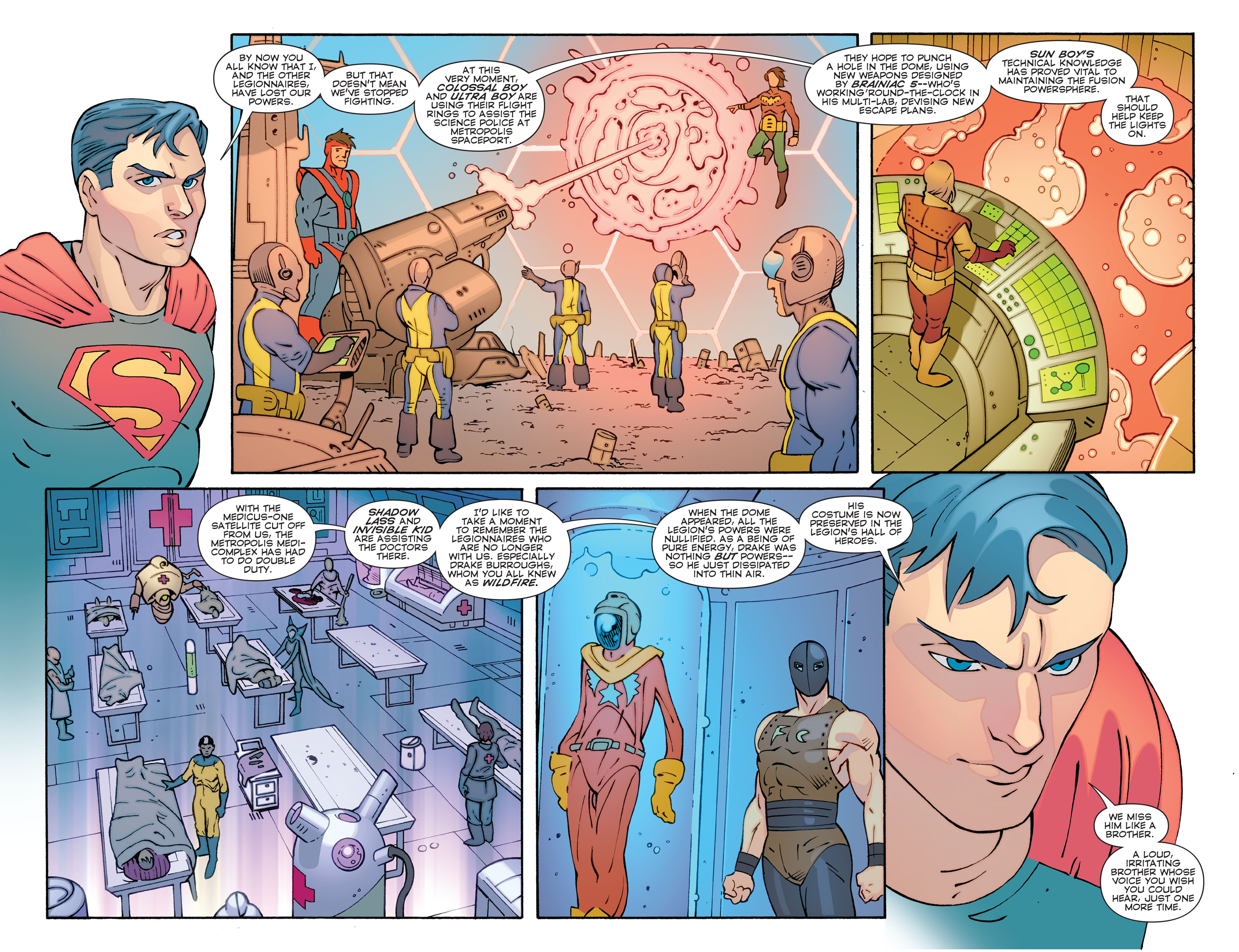 Read online Convergence Superboy and the Legion of Super-Heroes comic -  Issue #1 - 4