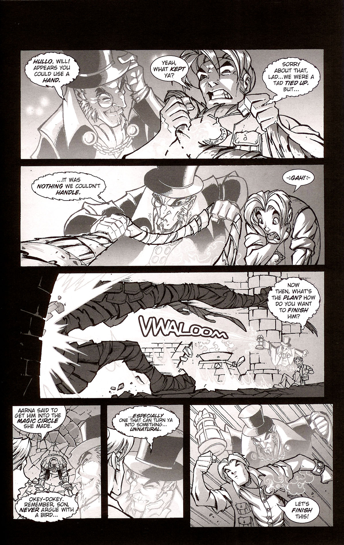 Read online I Hunt Monsters comic -  Issue #5 - 21