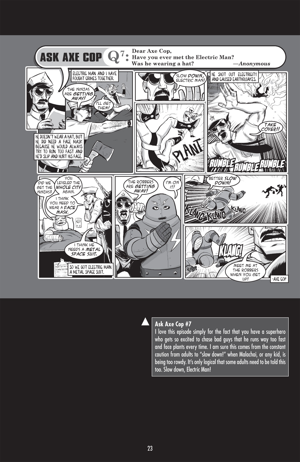 Read online Axe Cop comic -  Issue # TPB 1 - 23
