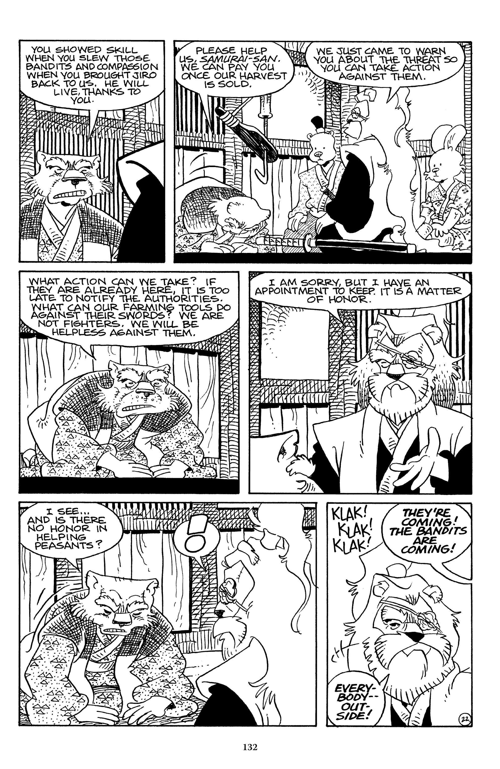 Read online The Usagi Yojimbo Saga comic -  Issue # TPB 4 - 131