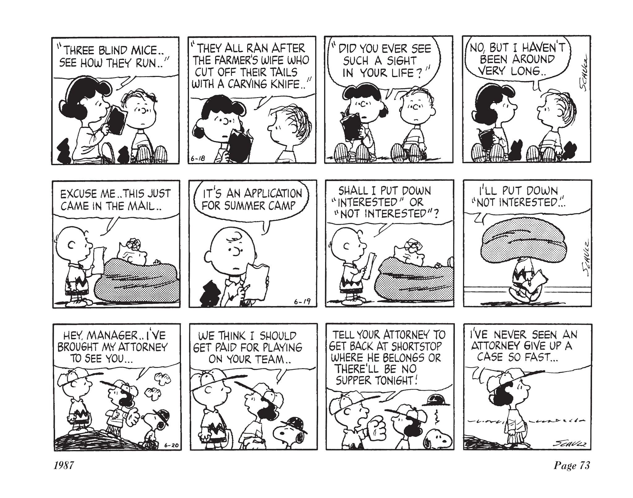 Read online The Complete Peanuts comic -  Issue # TPB 19 - 88
