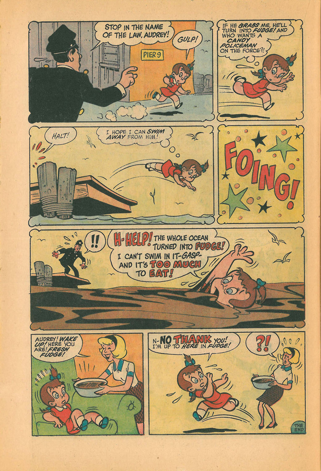 Read online Little Audrey And Melvin comic -  Issue #21 - 16